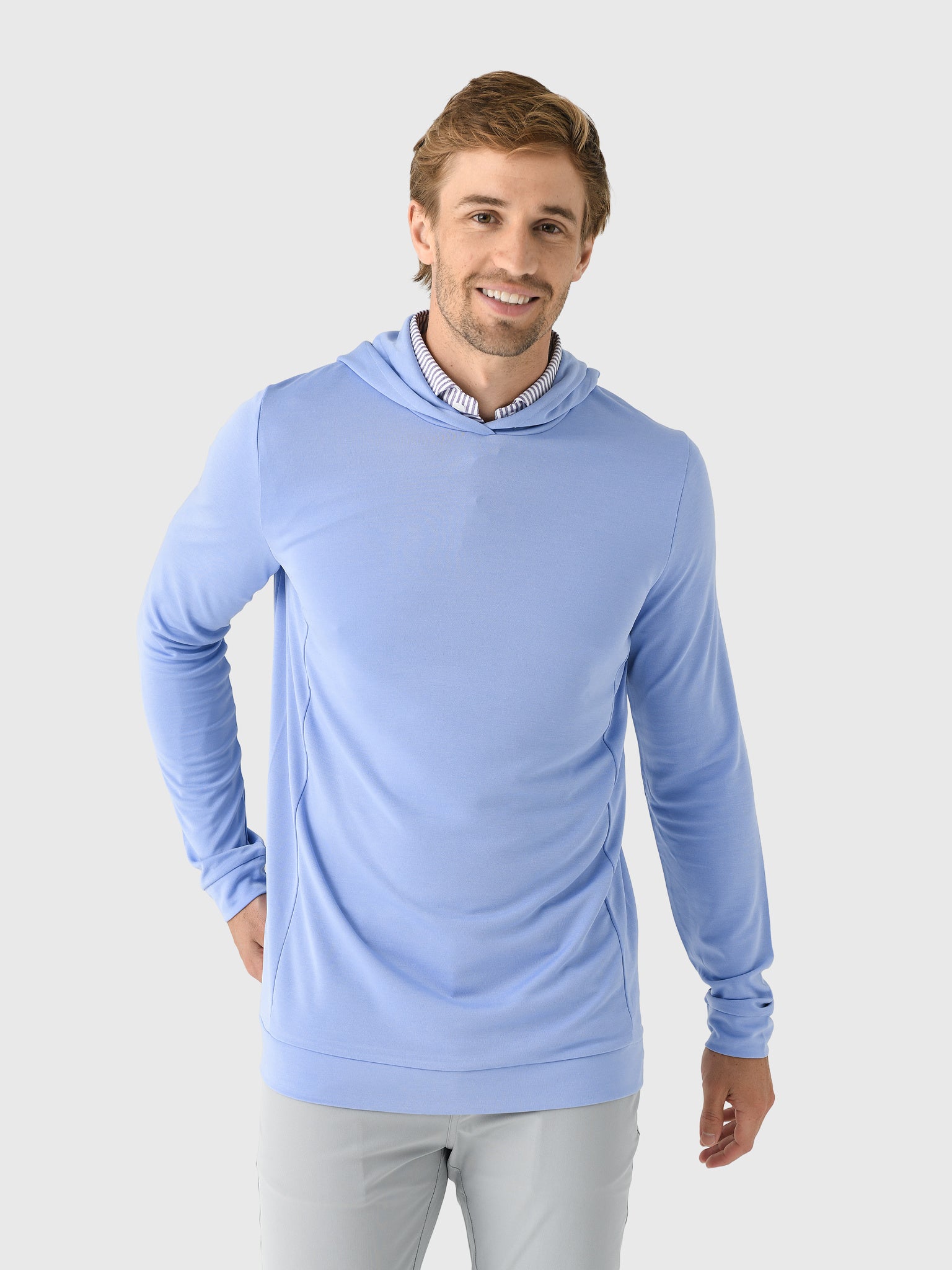 KJUS Men's Kallen Hooded Midlayer | $229.00 | Saint Bernard