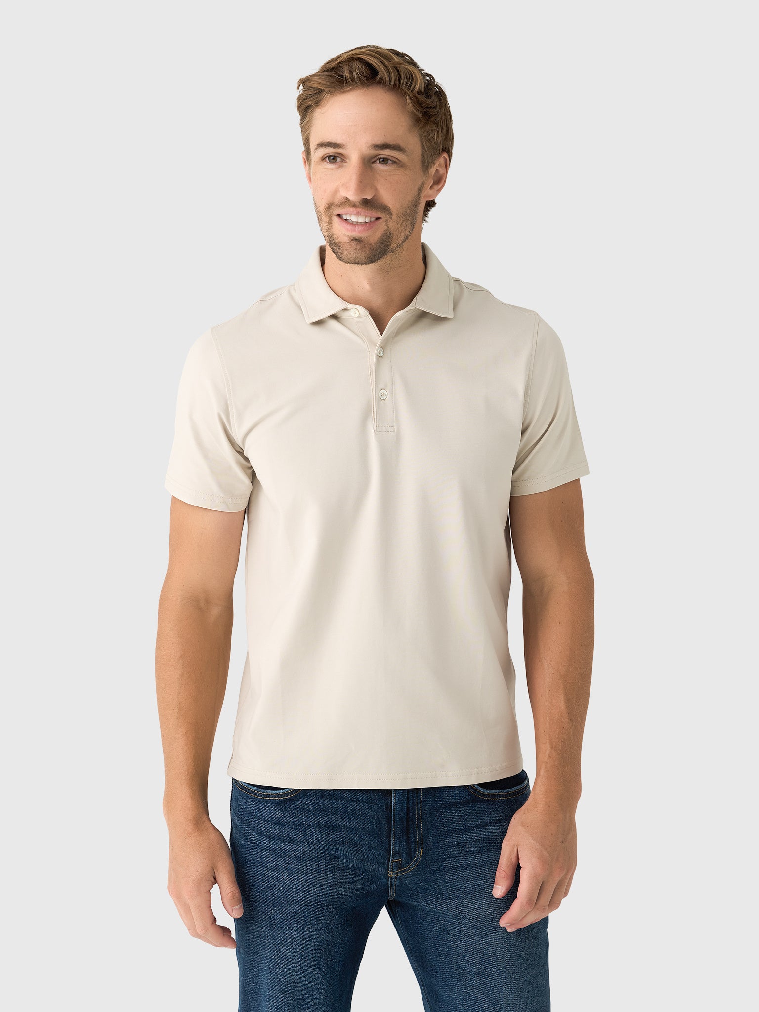 Orchard + Broome Men's Grand Pima Stretch Polo – Saint Bernard