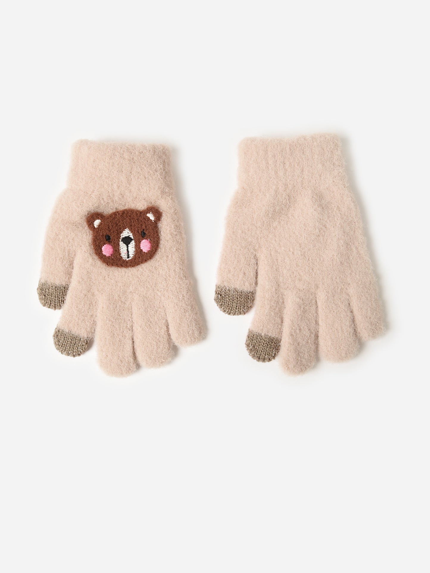 Pissenlit Kids' Animal Gloves - Saint Bernard