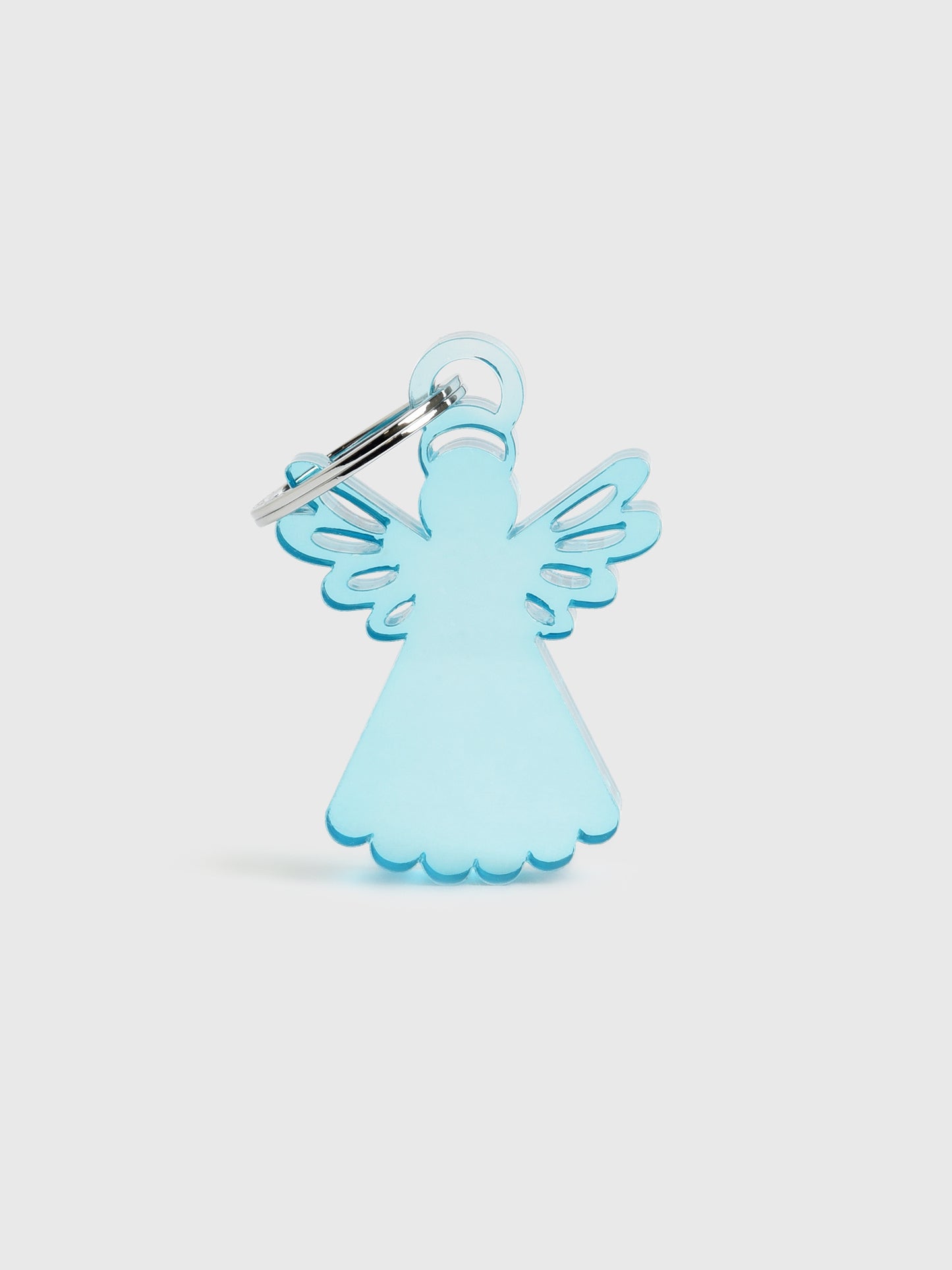 O-Venture Acrylic Blue Angel Keychain - Saint Bernard