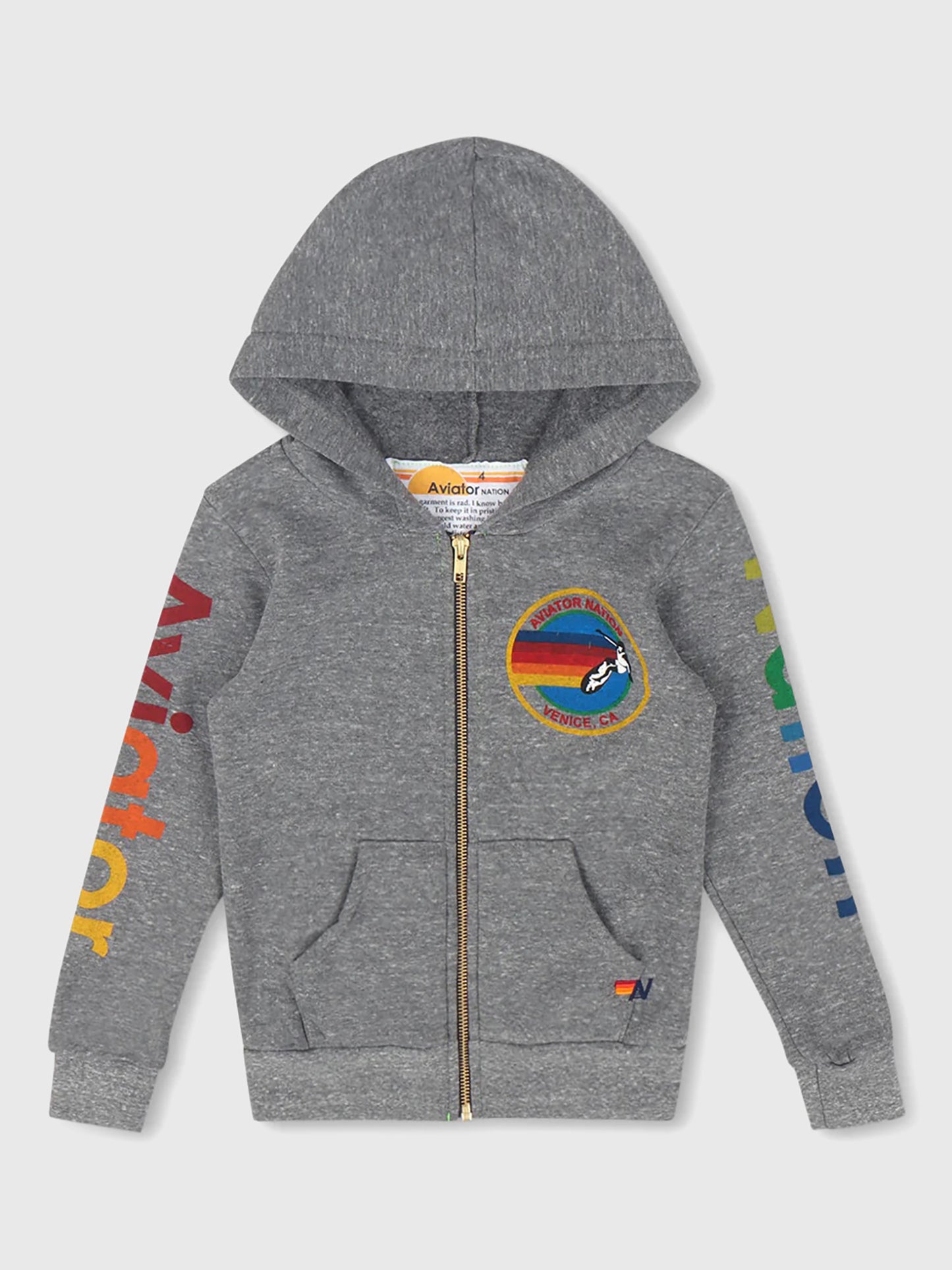 Aviator Nation Kids' Zip Hoodie - Saint Bernard