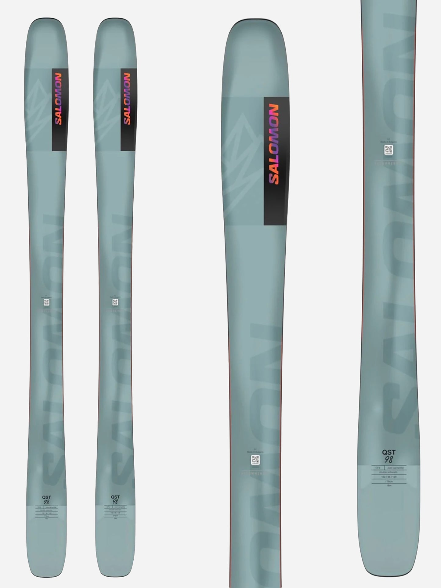 Salomon QST 98 Skis 2024 - Saint Bernard