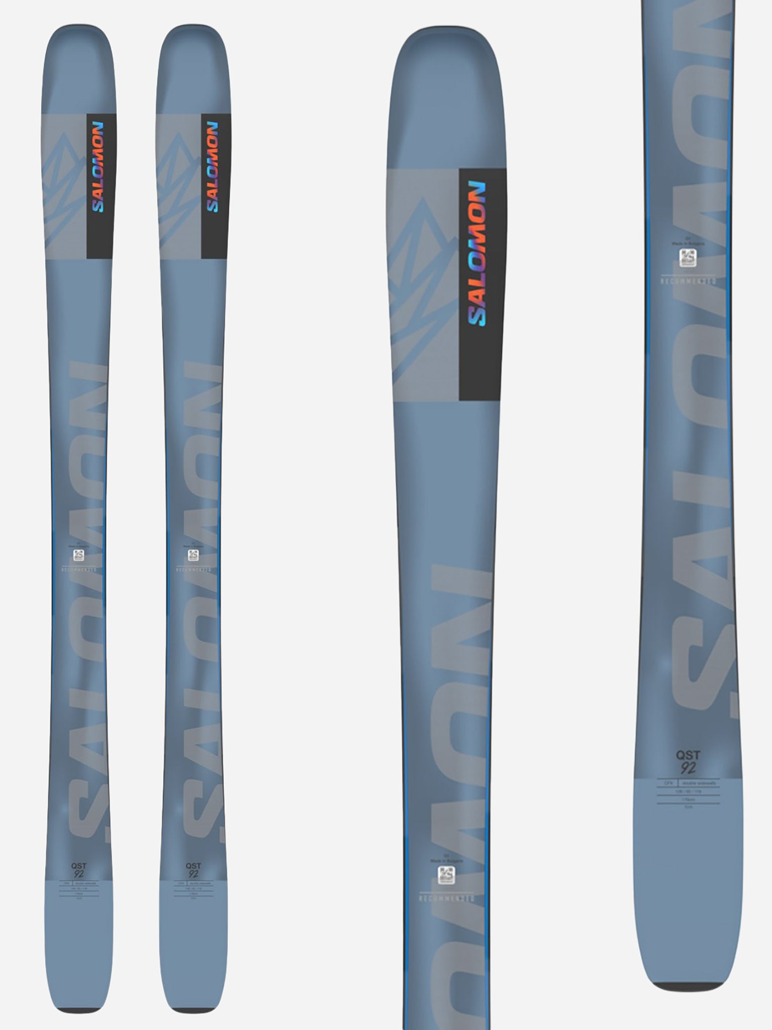 2019 salomon qst 92 skis Salomon QST 92 Skis 2025 – Saint Bernard