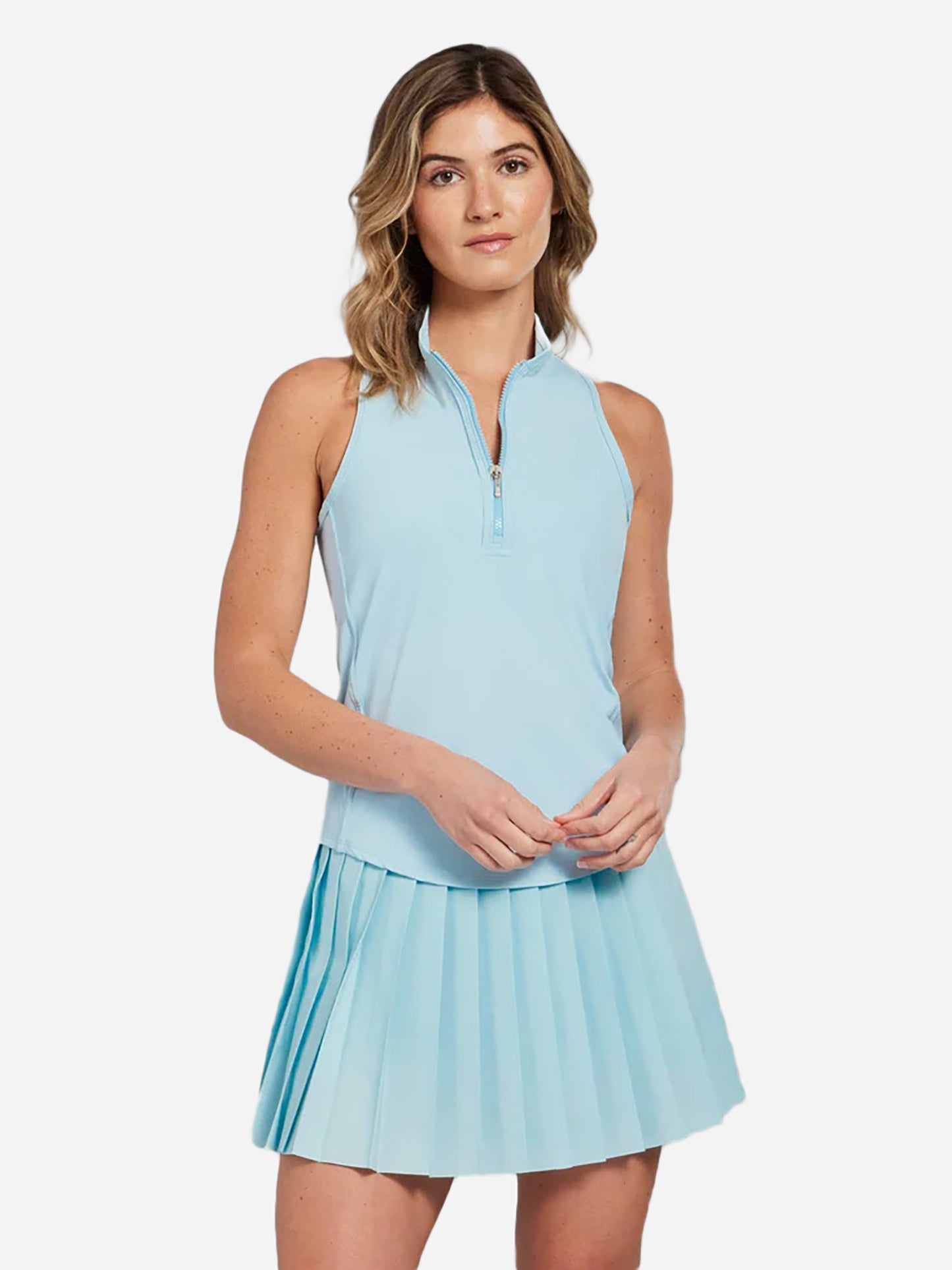 Greyson Women's Vesta Sleeveless Mock Neck Top - Saint Bernard