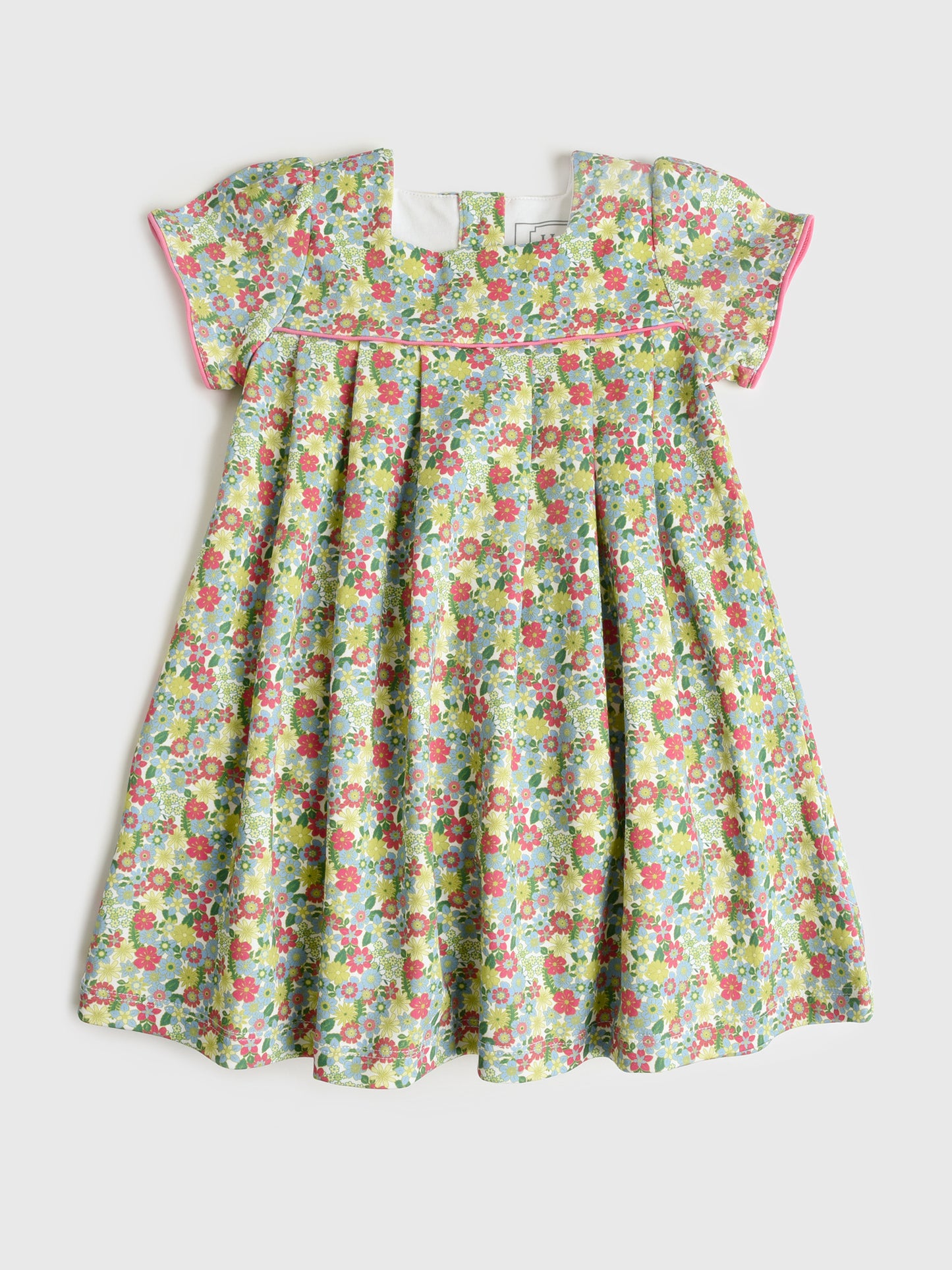 Lila And Hayes Girls' Lizzy Dress - Saint Bernard