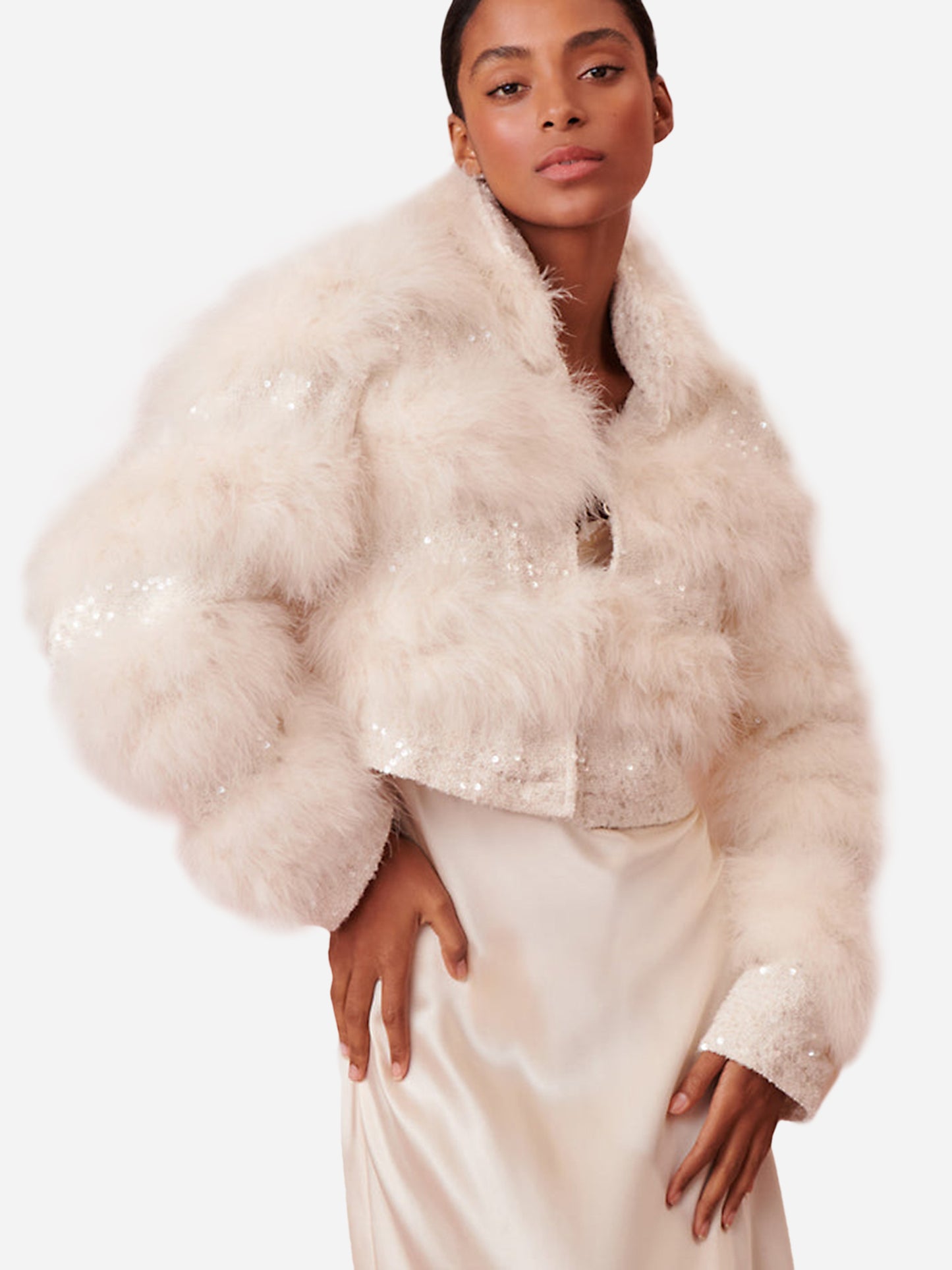 LoveShackFancy Women's Curran Jacket - Saint Bernard