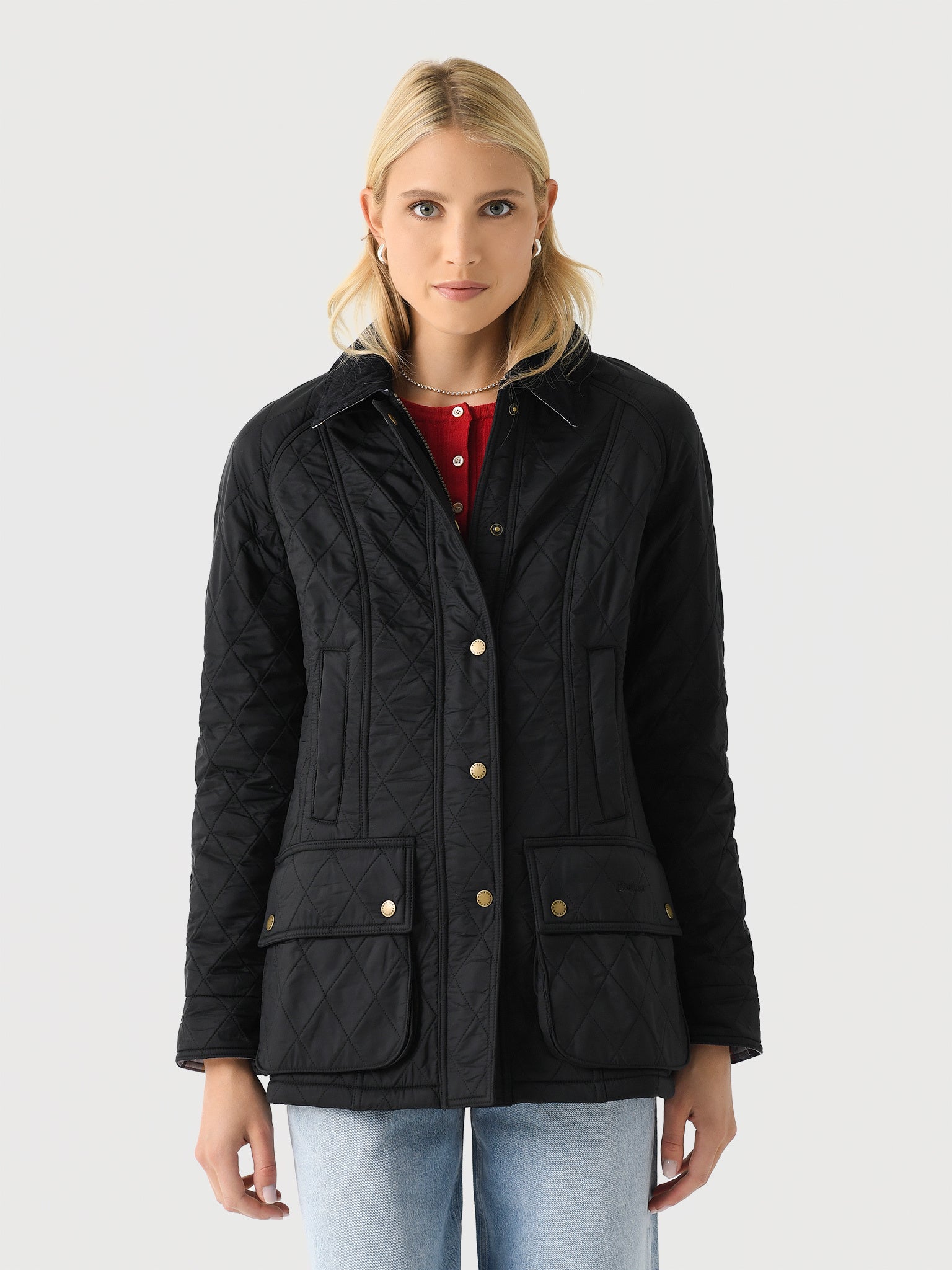 Barbour Women's Beadnell Polarquilt Jacket Saint Bernard
