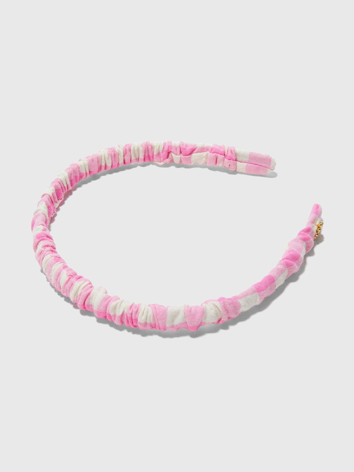 Lele Sadoughi Jessie Checkered Headband - Saint Bernard