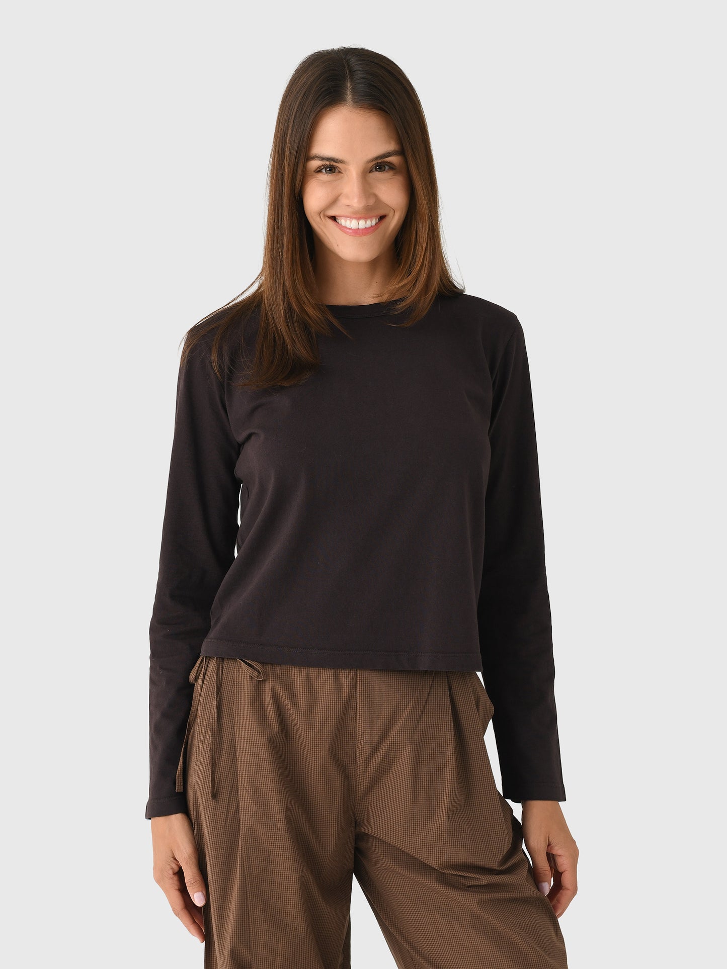 Leset Women's The Margo Long Sleeve Tee - Saint Bernard