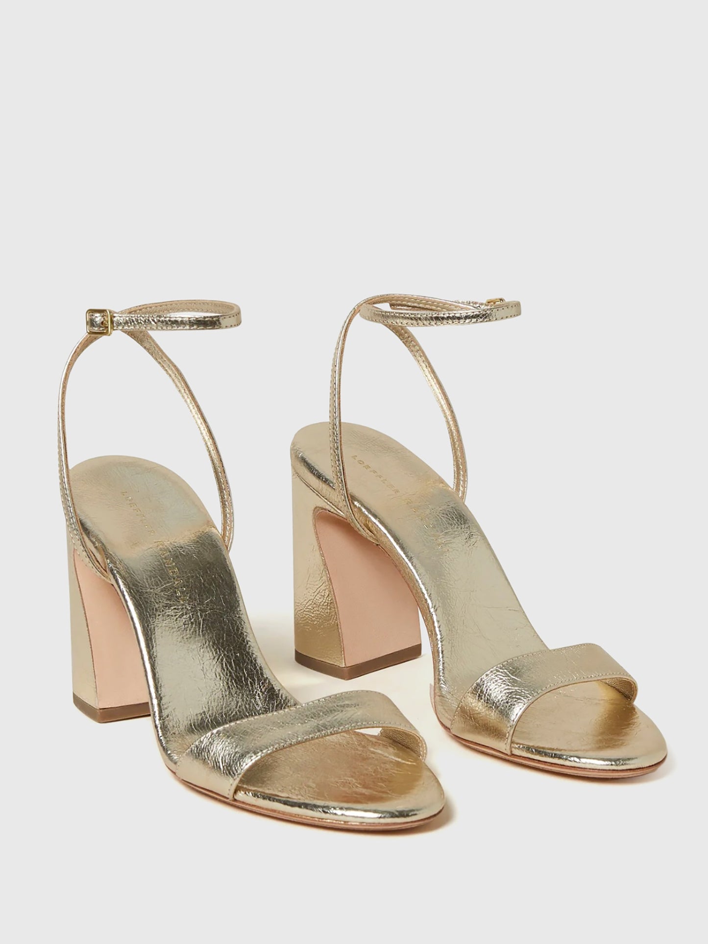 Loeffler Randall Women's Malia Curve Heel Sandal - Saint Bernard
