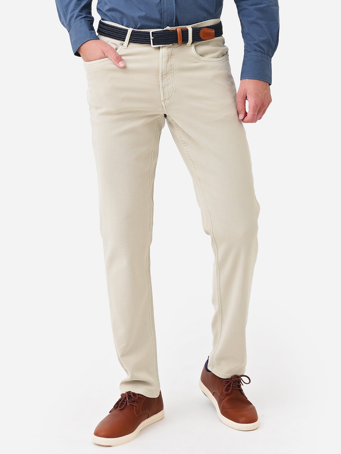 Faherty Brand Men's Stretch Terry 5-Pocket Pant