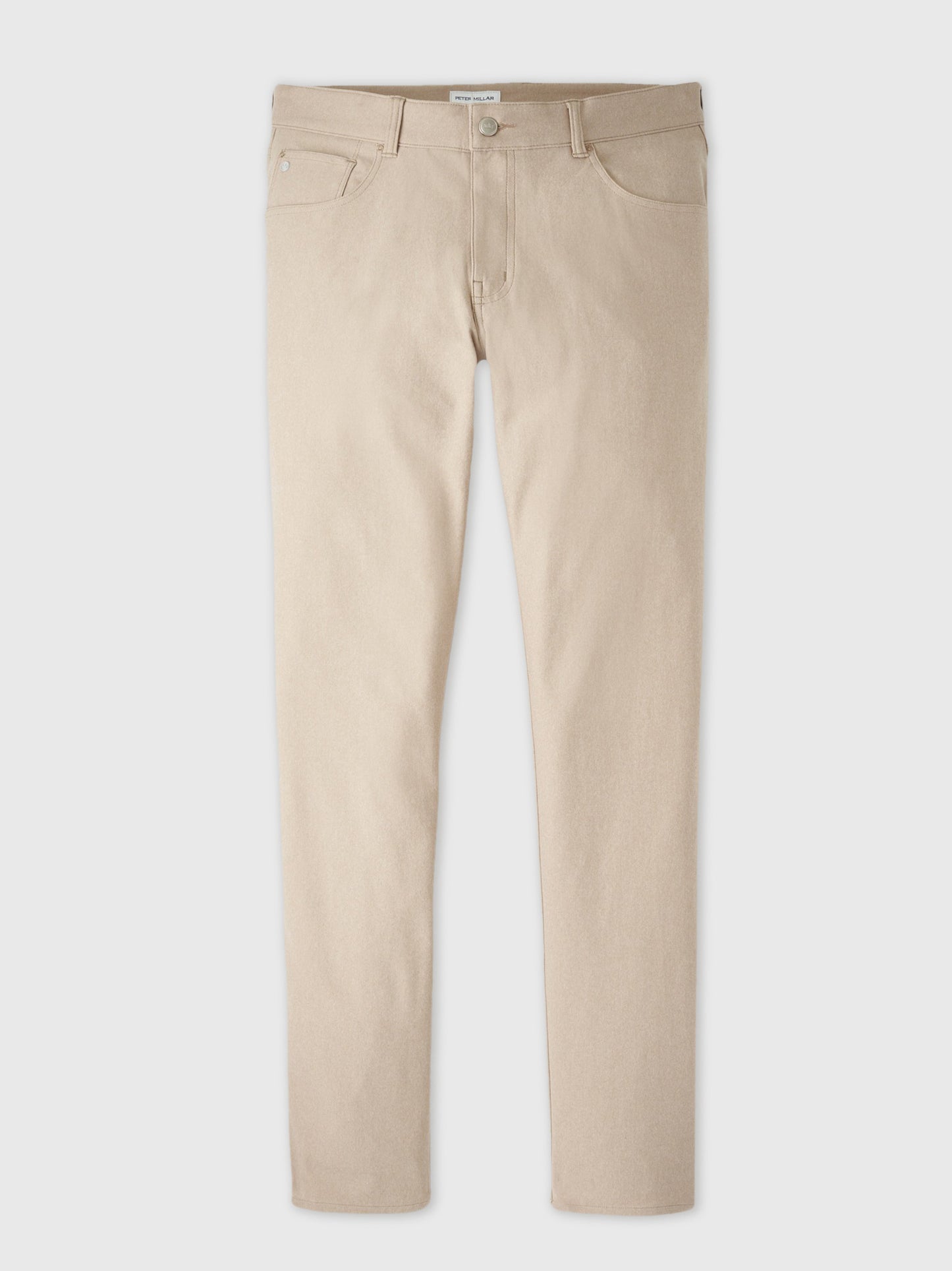 Peter Millar Crown Sport Men's Brevard Performance Flannel Five-Pocket Pant - Saint Bernard