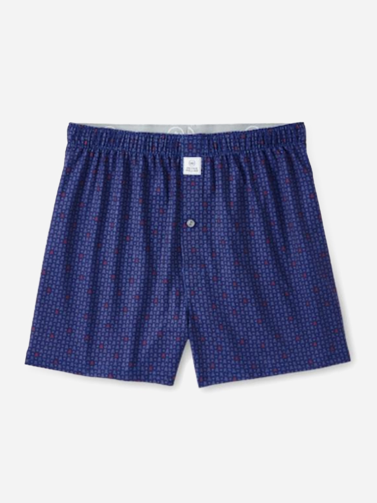 Peter Millar Men's Skull in One Performance Boxer Short - Saint Bernard