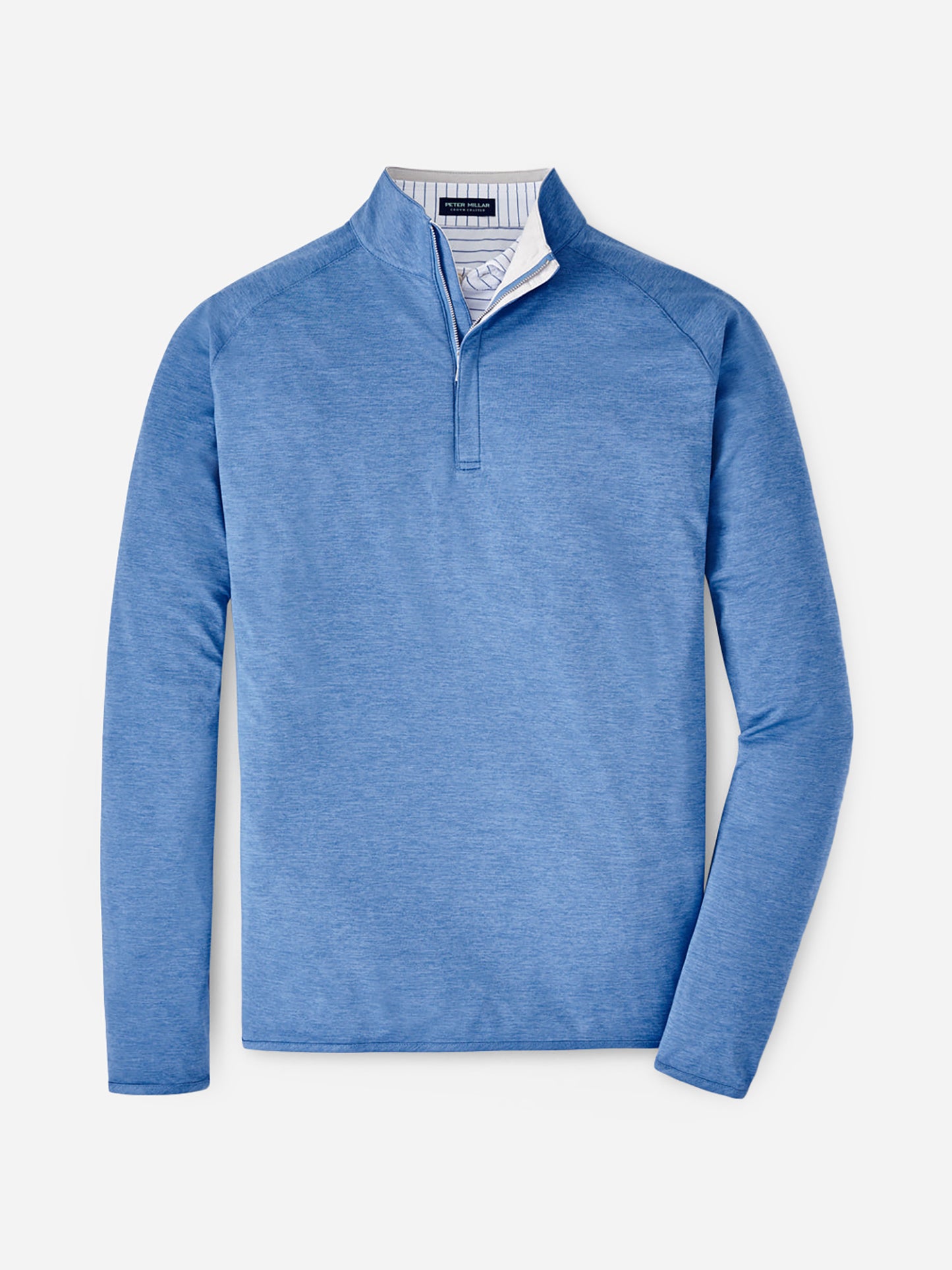 Peter Millar Crown Crafted Men's Stealth Performance Quarter-Zip - Saint Bernard