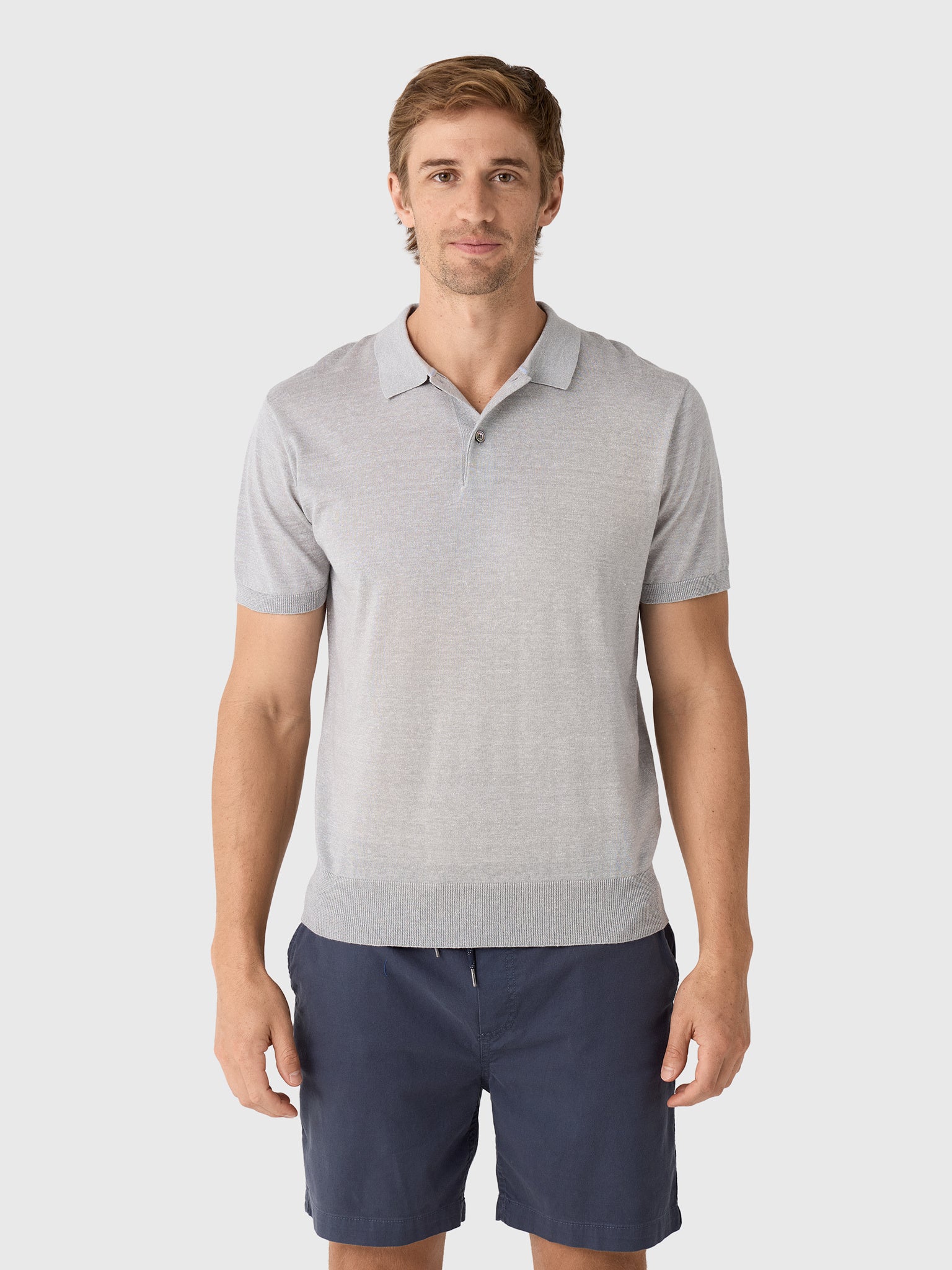 Greyson Men's Napeague Short Sleeve Sweater Polo – Saint Bernard