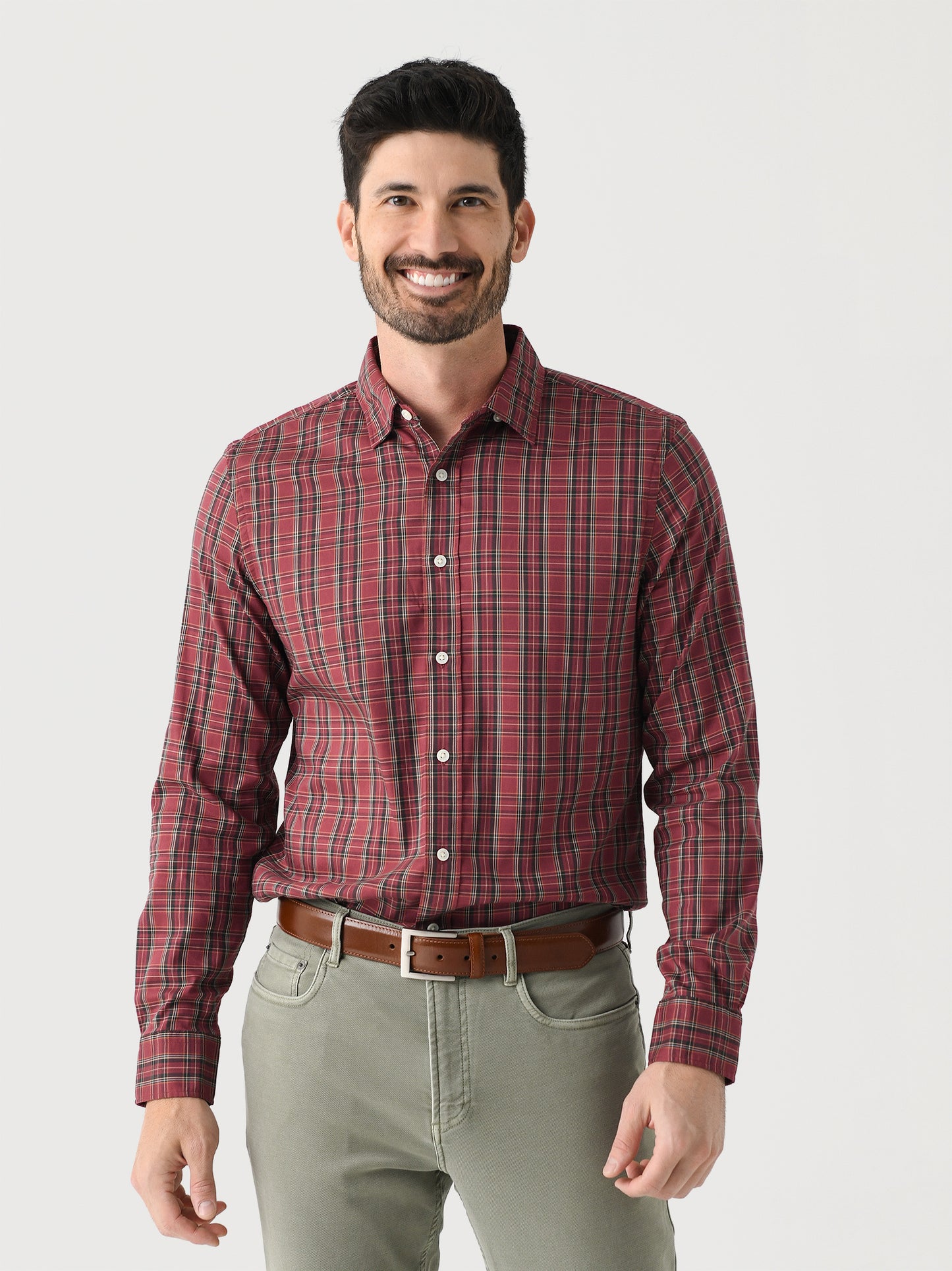 Faherty Brand Men's The Movement Shirt - Saint Bernard