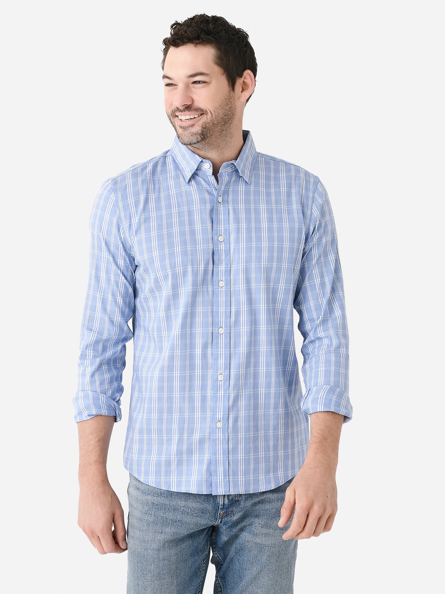 Faherty Brand Men's The Movement Shirt - Saint Bernard