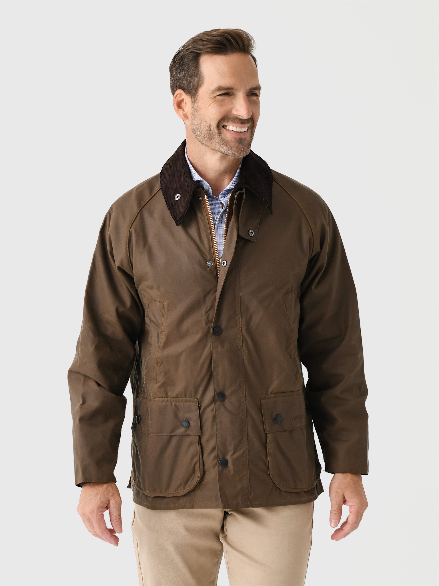 Barbour Bedale Wax Trench Coat Men's Classic Bedale Wax Jacket