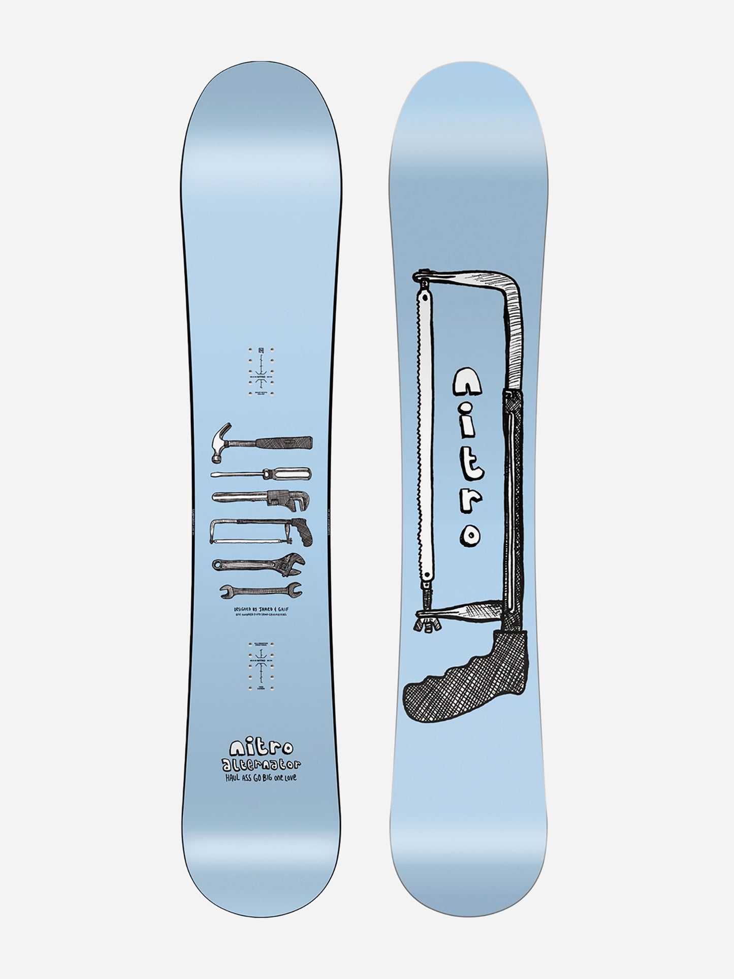 Nitro Alternator Snowboard 2024 - Saint Bernard