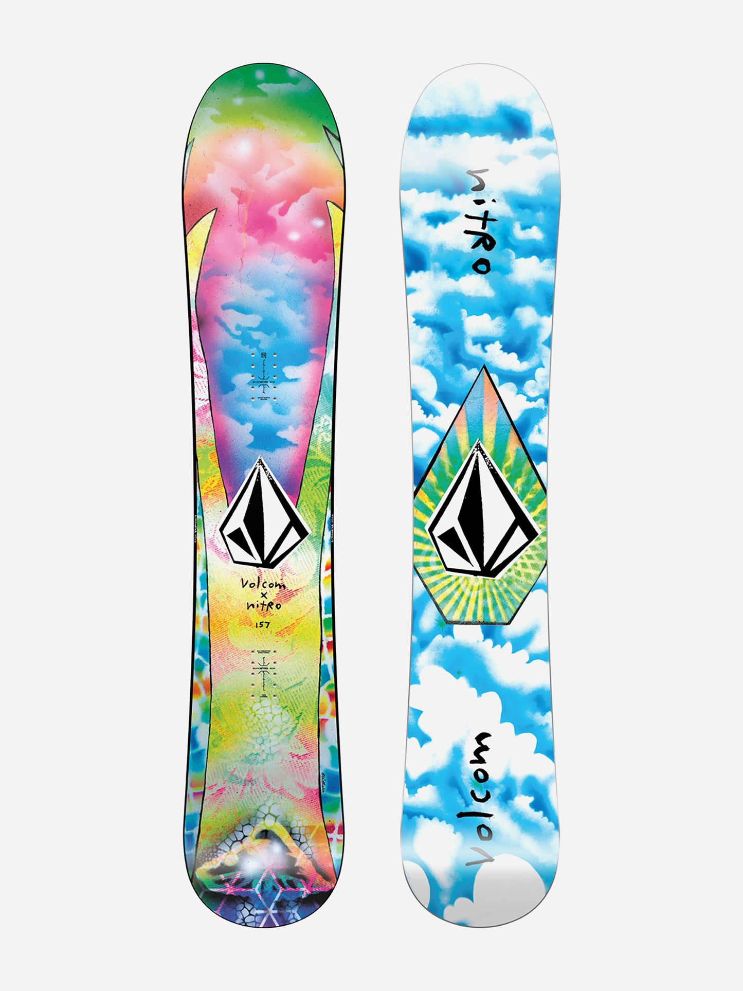 Nitro Alternator x Volcom Snowboard 2024 - Saint Bernard