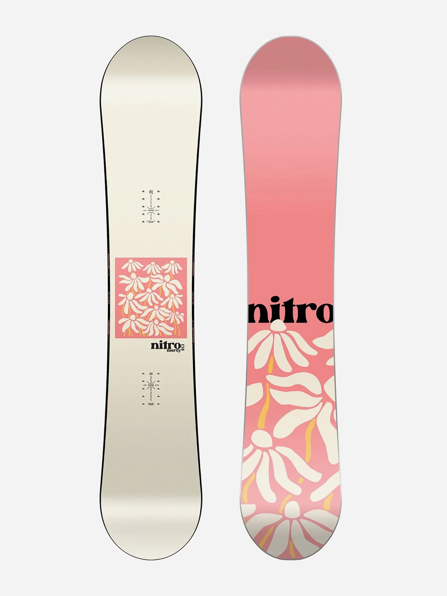 Nitro Mercy Women's Snowboard 2024 - Saint Bernard