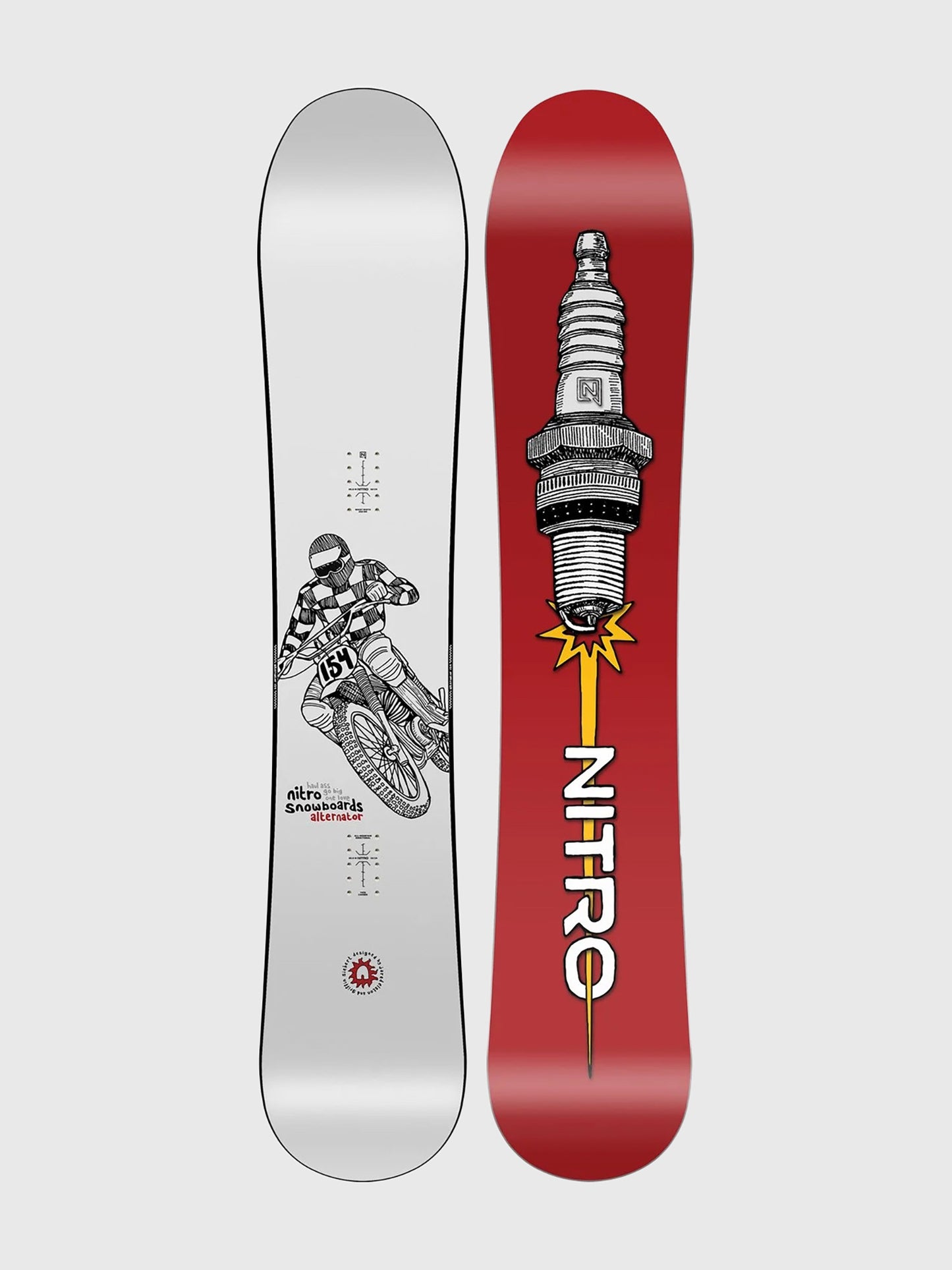 Nitro Alternator Men's Snowboard 2025 - Saint Bernard
