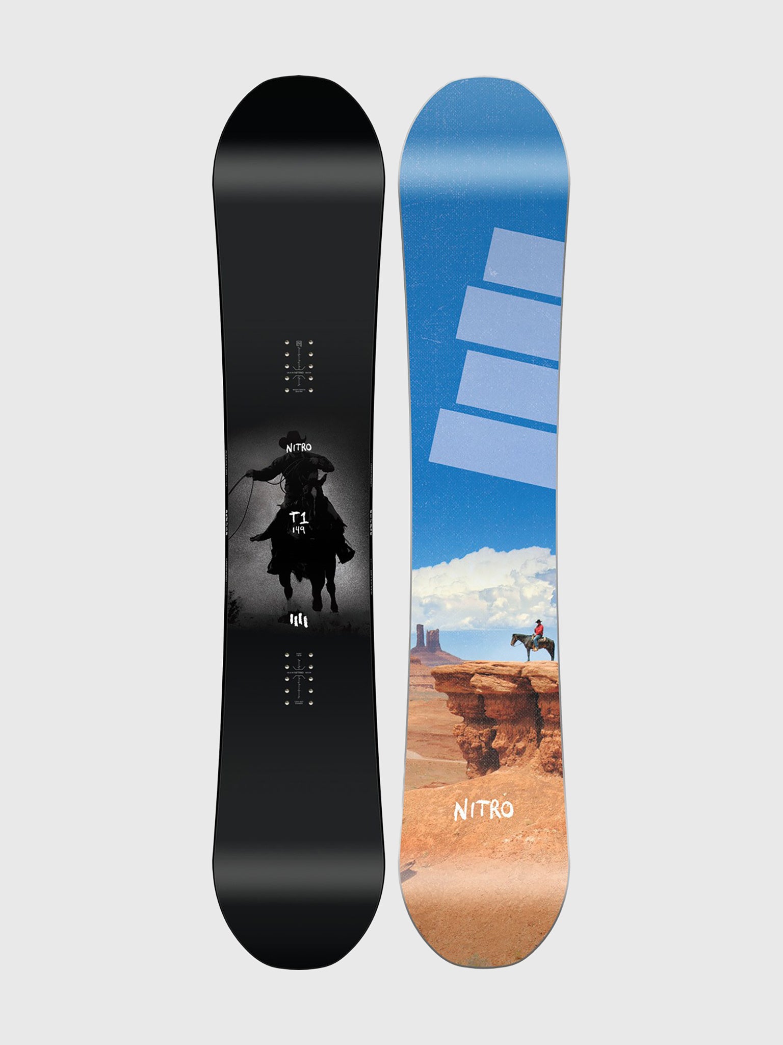 freestyle snowboard nitro Nitro T1 Men's Snowboard 2025