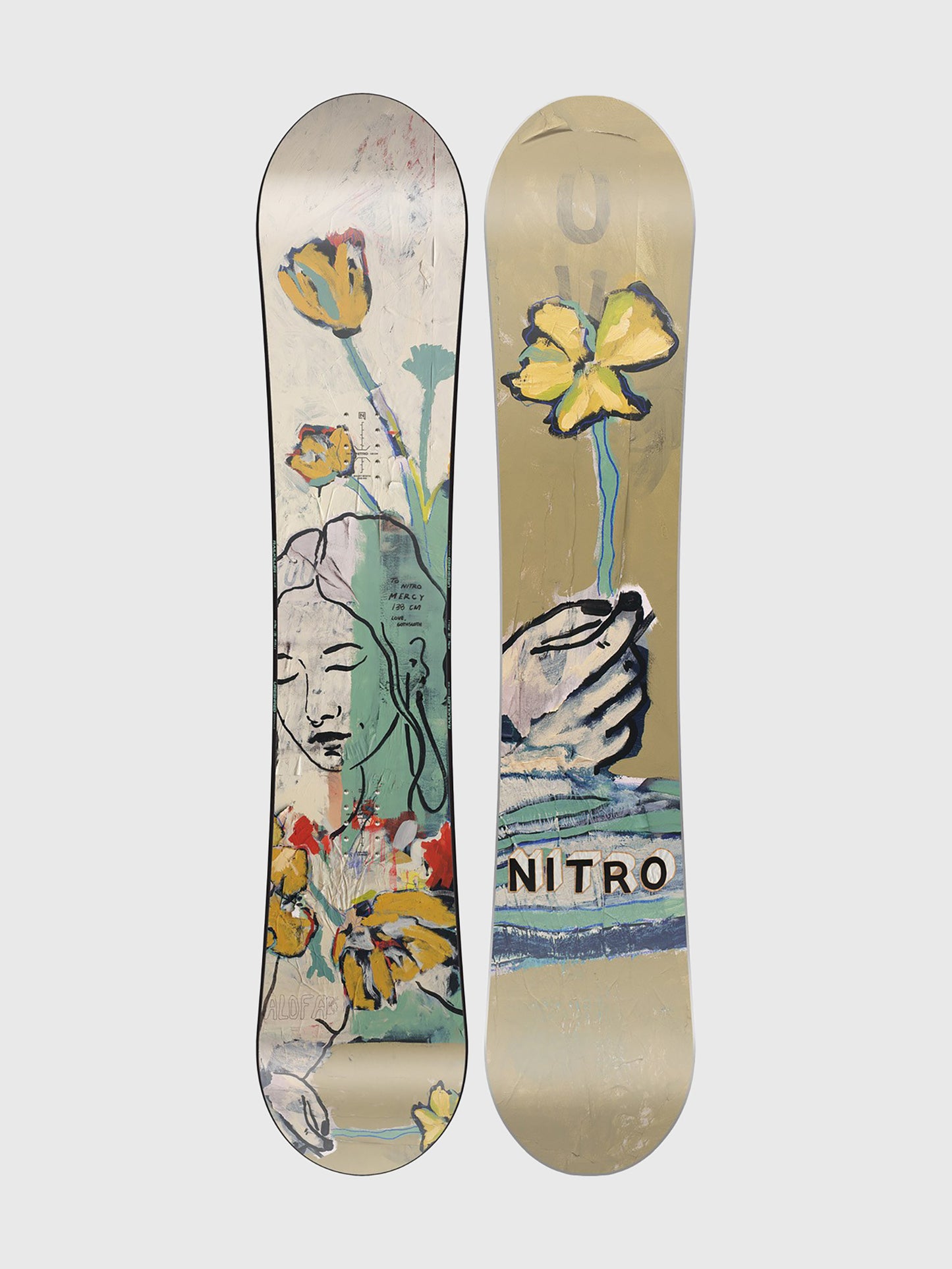 Nitro Mercy Women's Snowboard 2025 - Saint Bernard