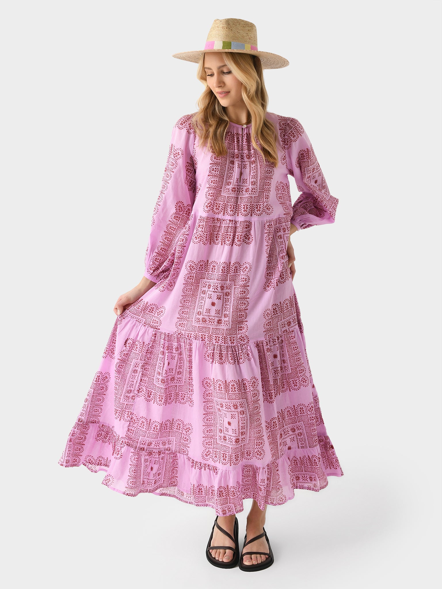 antik batik maxi dress Sun long dress