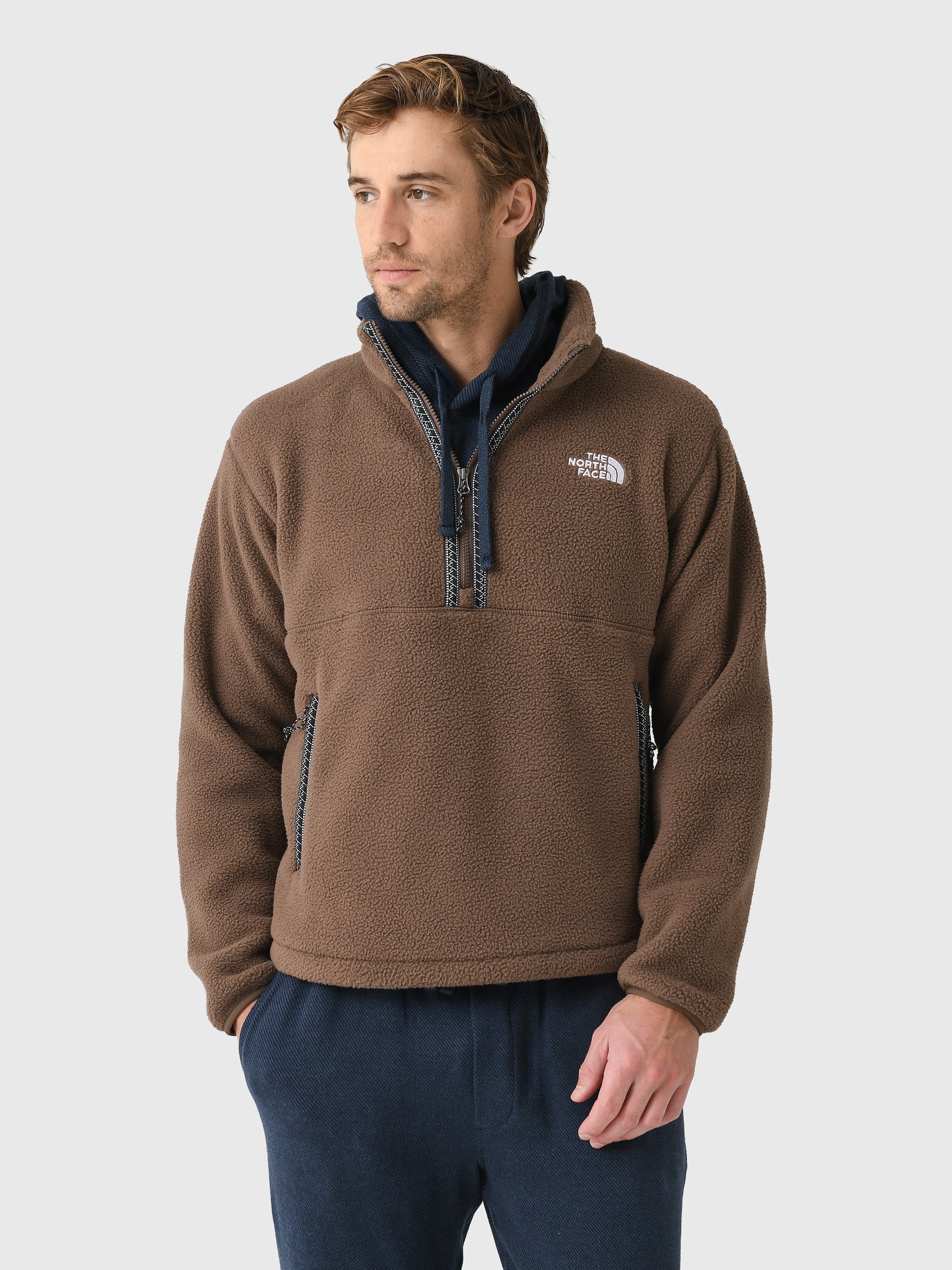 The North Face Men's TNF™ Fleeski Quarter-Zip Pullover – Saint Bernard