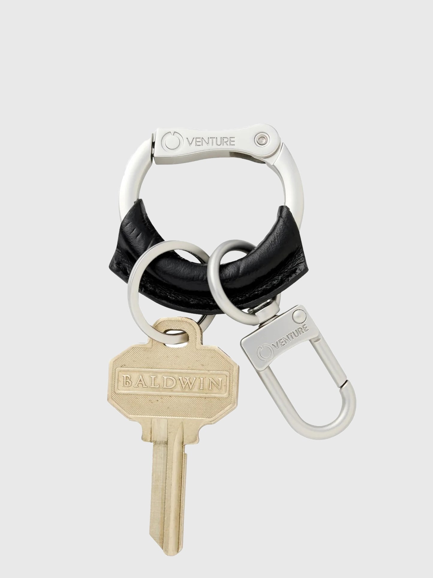 O-Venture Leather O-Boy Key Ring - Saint Bernard