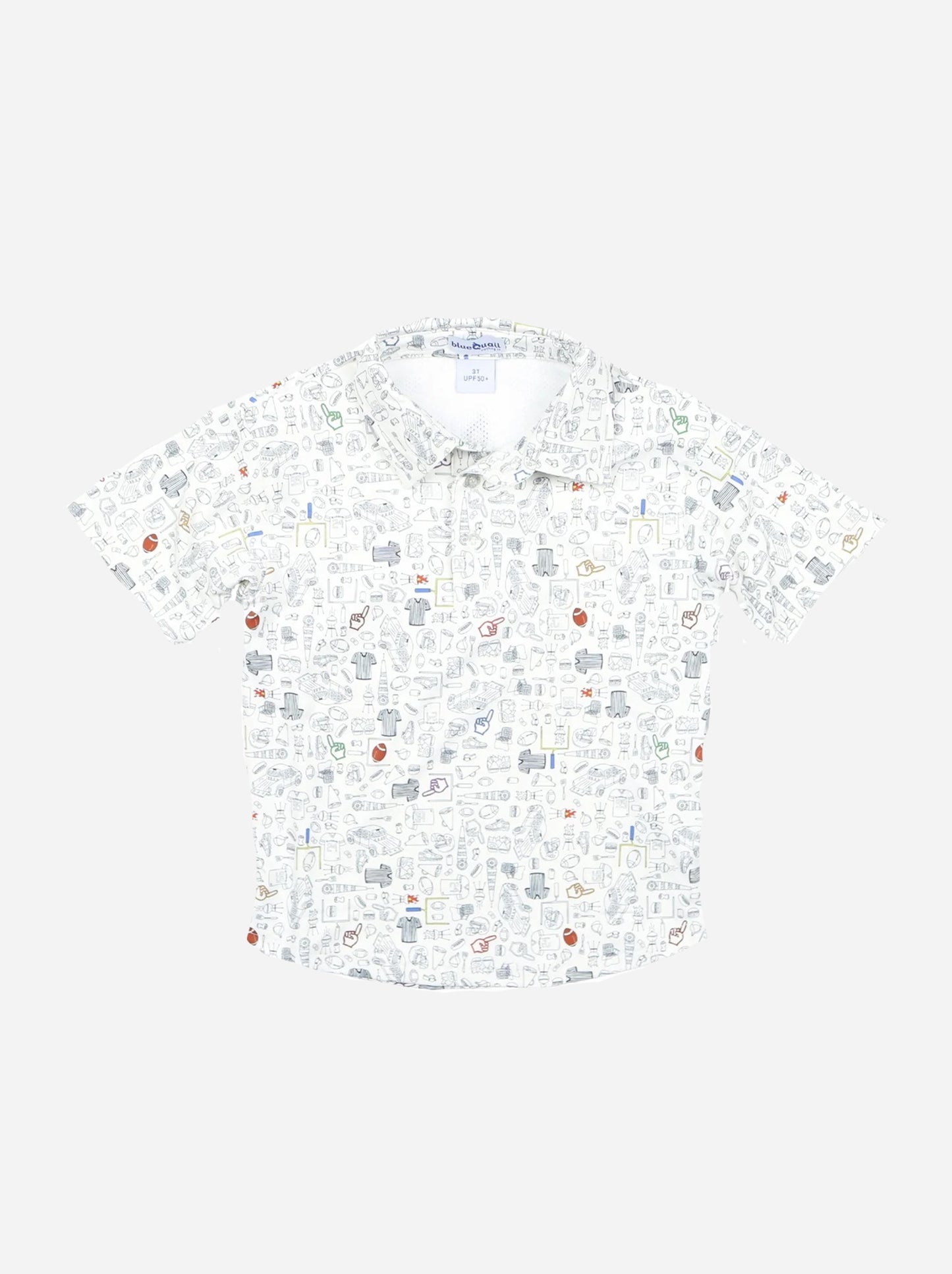 Blue Quail Boys' Short Sleeve Polo - Saint Bernard