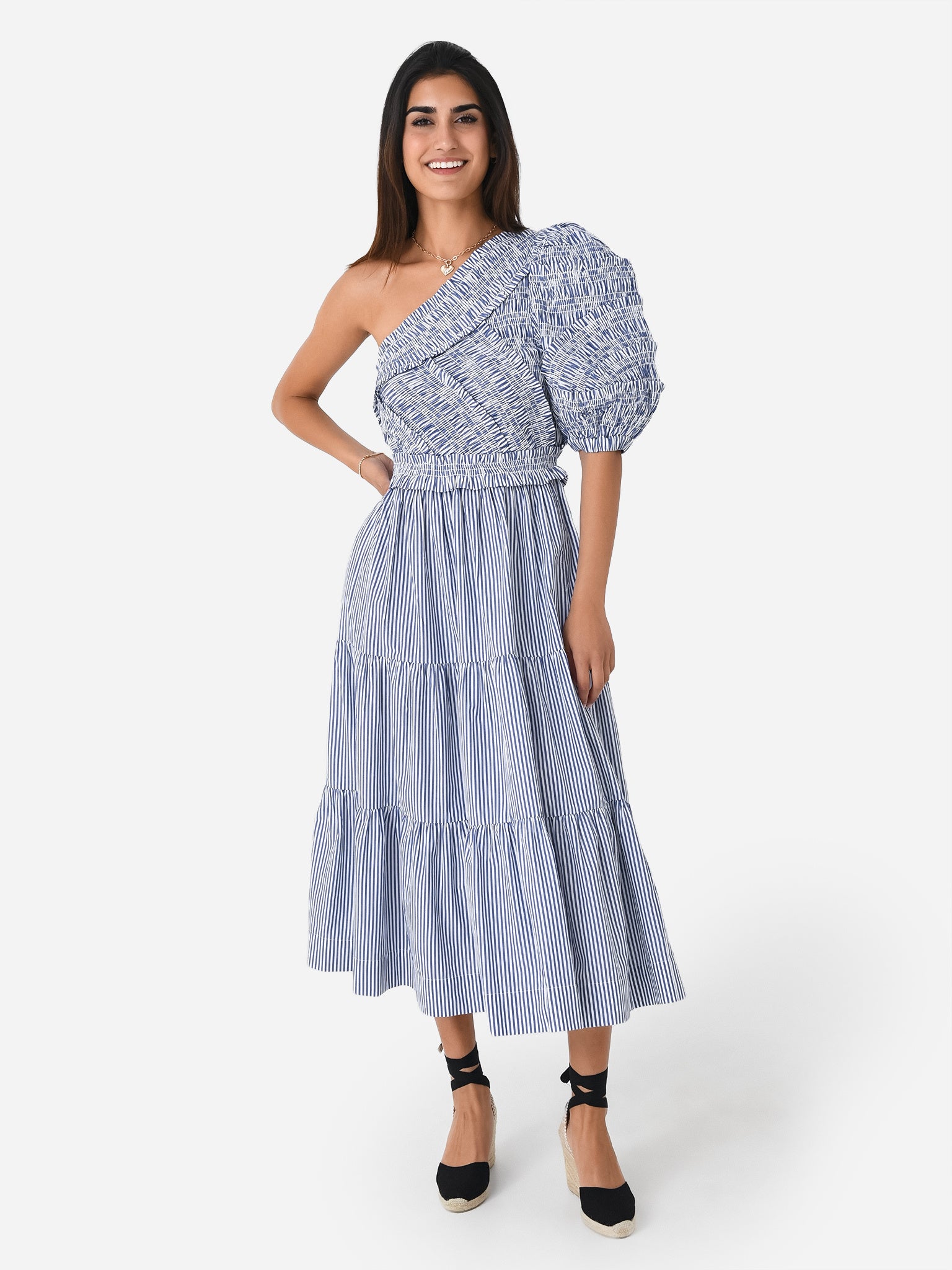SEA Women's Axelle One-Shoulder Dress Saint Bernard SEA Women's Axelle One-Shoulder Dress Saint Bernard
