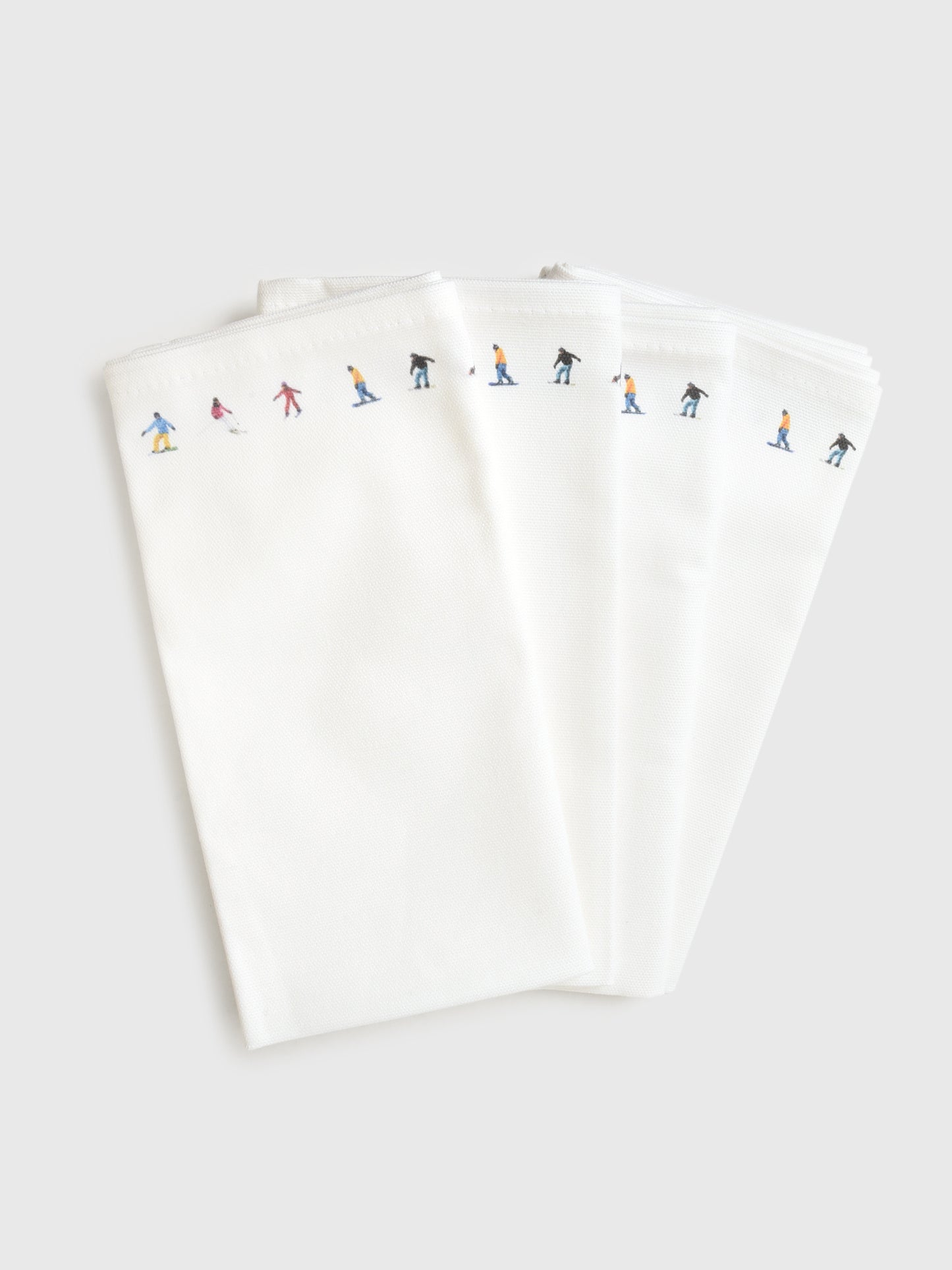 Powderhound Ski Chain Napkin Set - Saint Bernard
