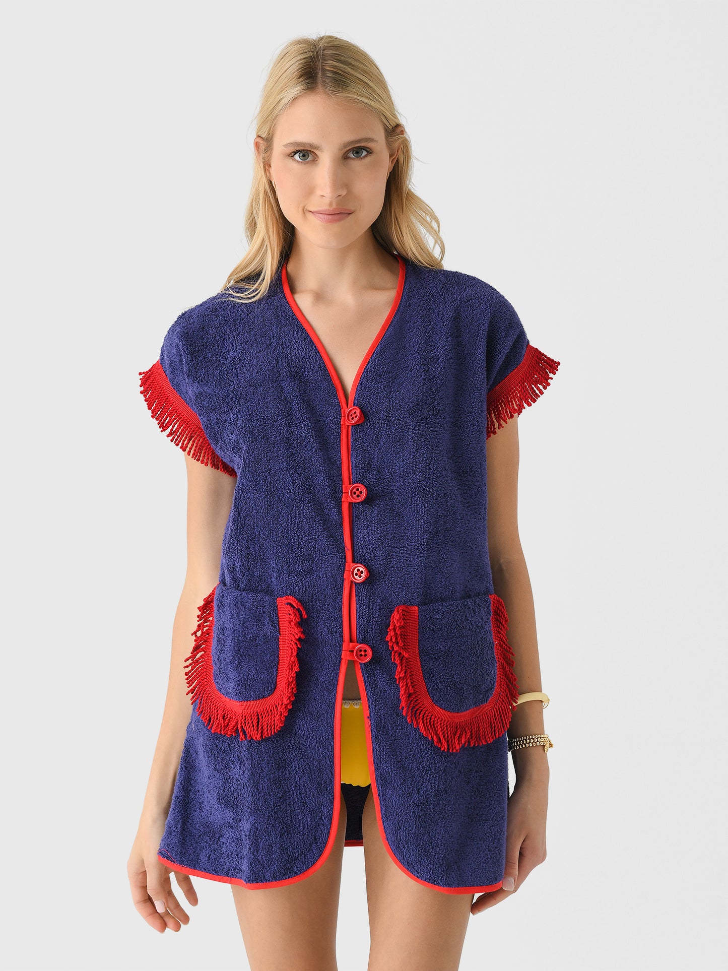 La Veste Women's Pitaya Towel Dress - Saint Bernard