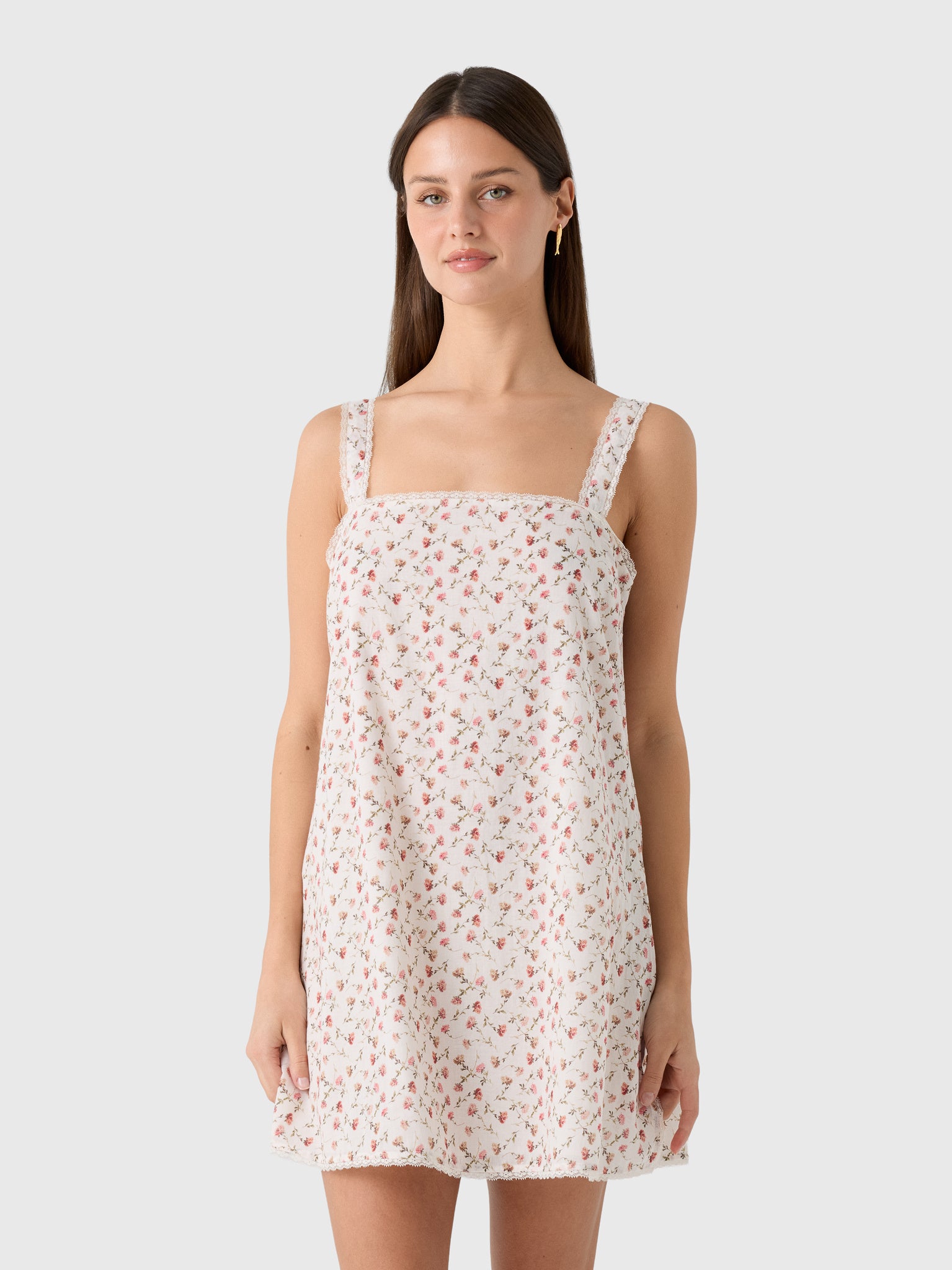 posse mini dress Watercolour Floral Charlotte Watercolour Floral / L 21.75in / 55.0cm Size:14Y Occasion_Daytime Mermaid Wedding Dresses |