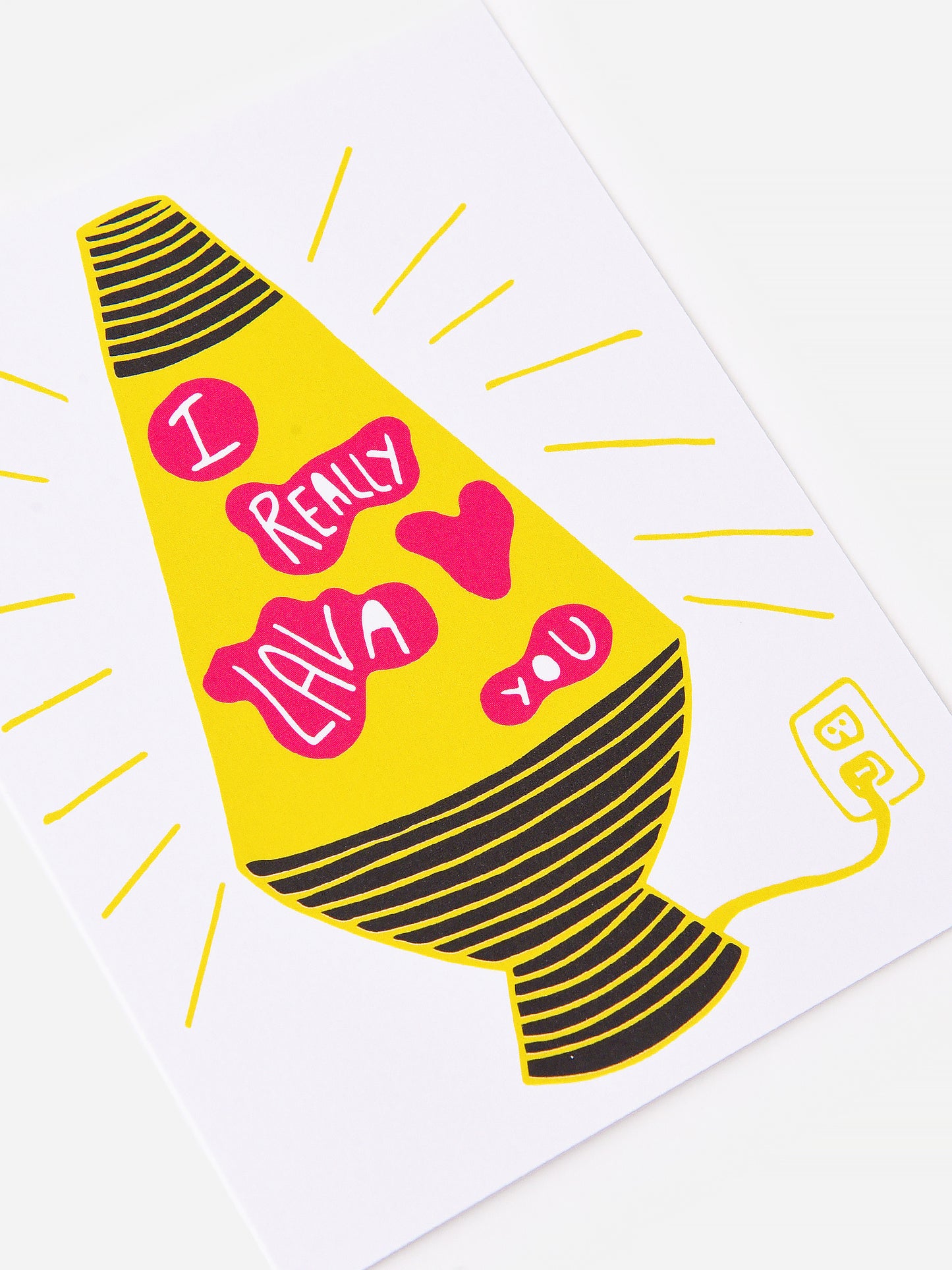 Rainbow Vision Greeting Card - Saint Bernard