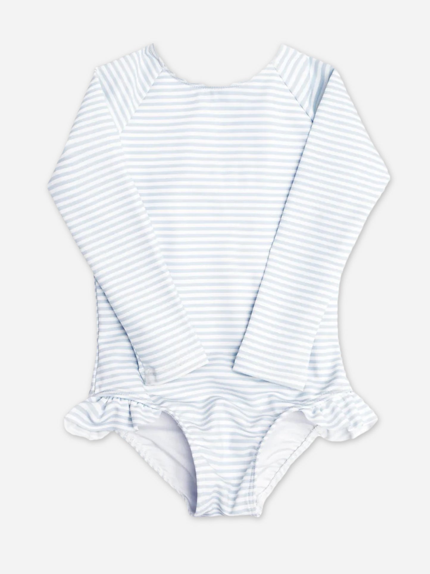 Minnow Girls' Rash Guard One-Piece Swimsuit - Saint Bernard