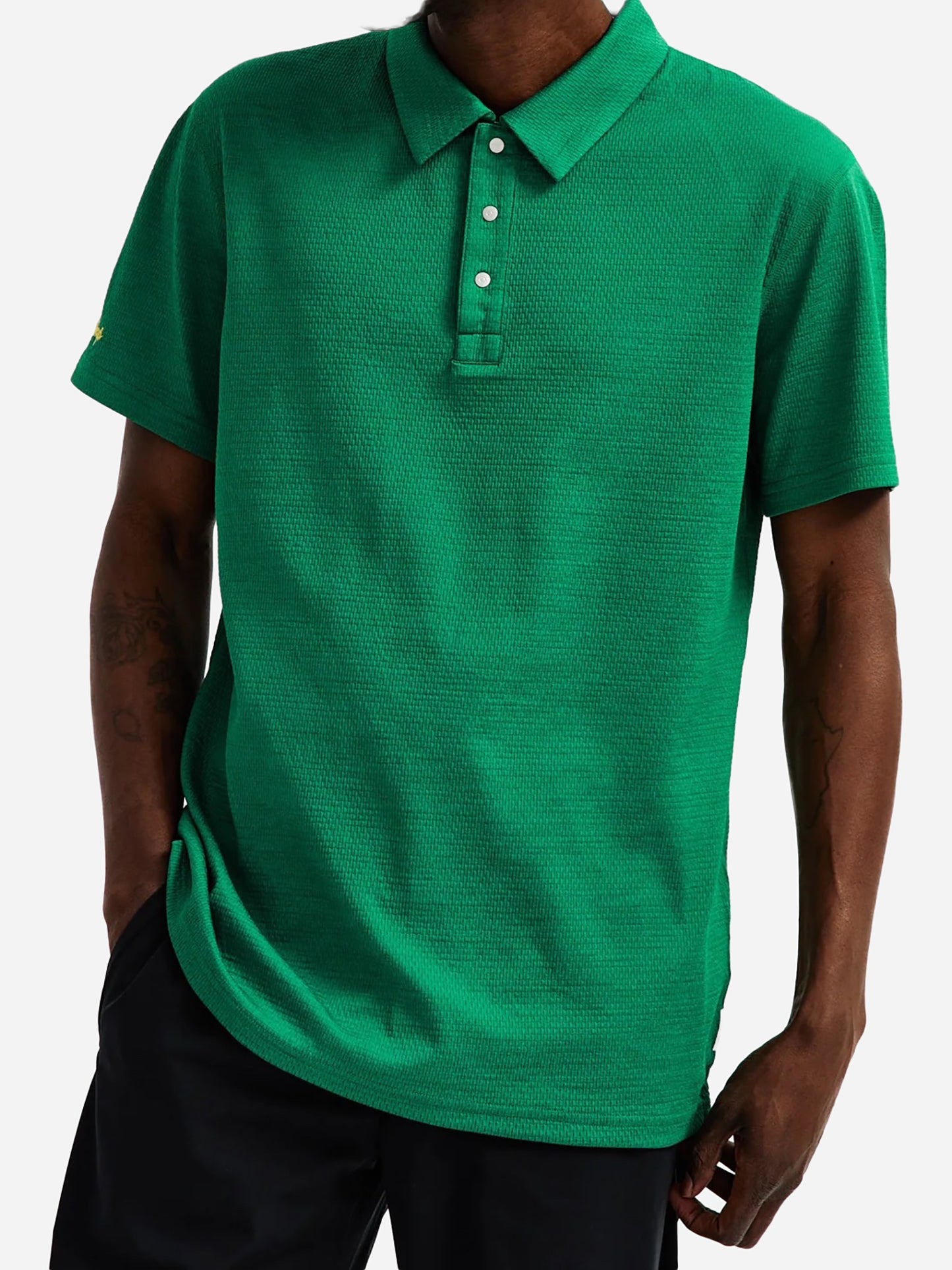 Reigning Champ Men's Solotex Mesh Polo - Saint Bernard