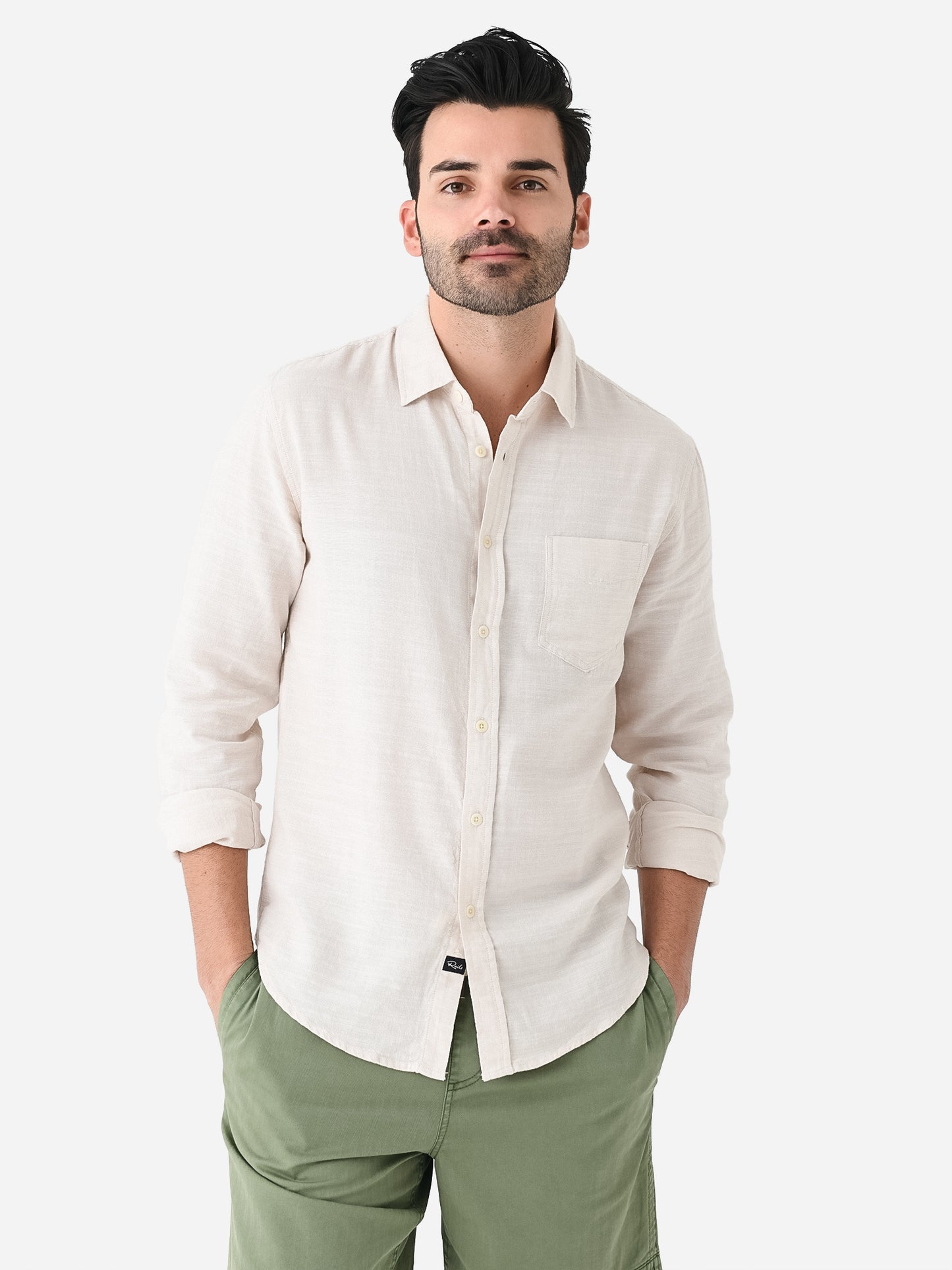 Rails Men's Wyatt Button-Down Shirt - Saint Bernard