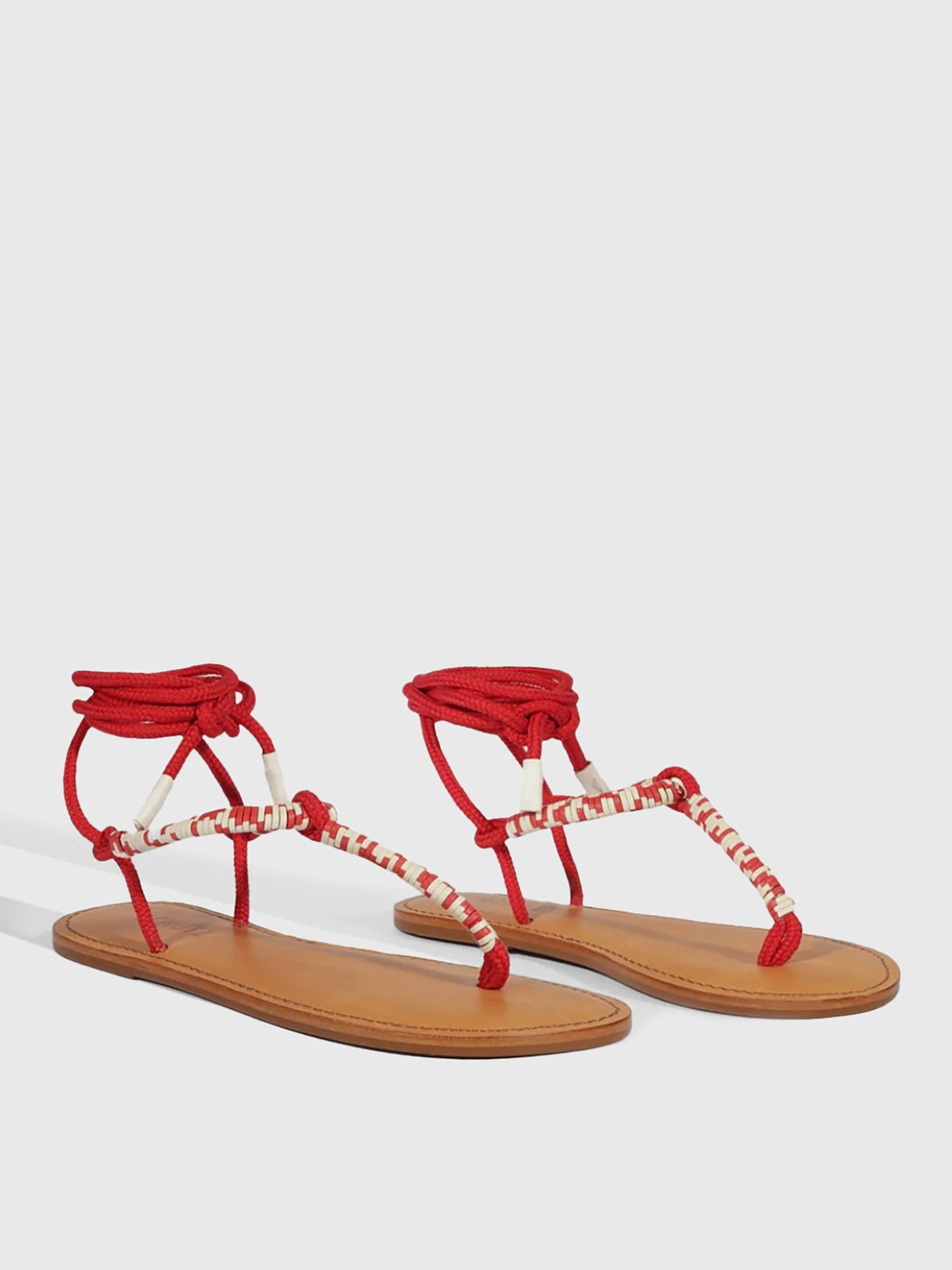 Schutz Women's Claire Leather Sandal - Saint Bernard