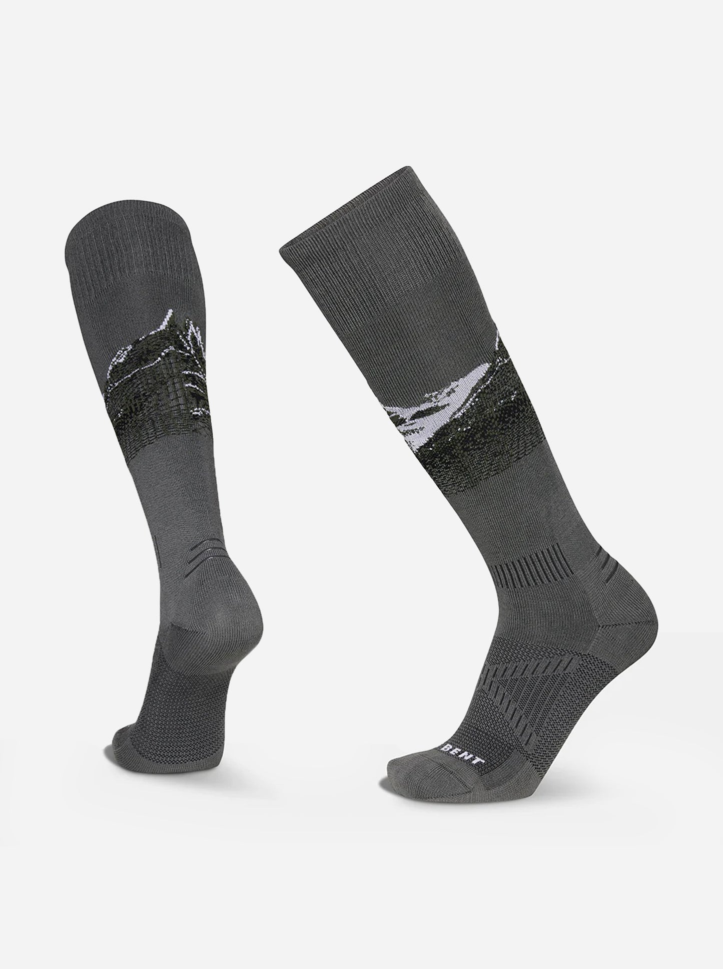 Le Bent Cody Townsend Pro Series Zero Cushion Snow Socks - Saint Bernard