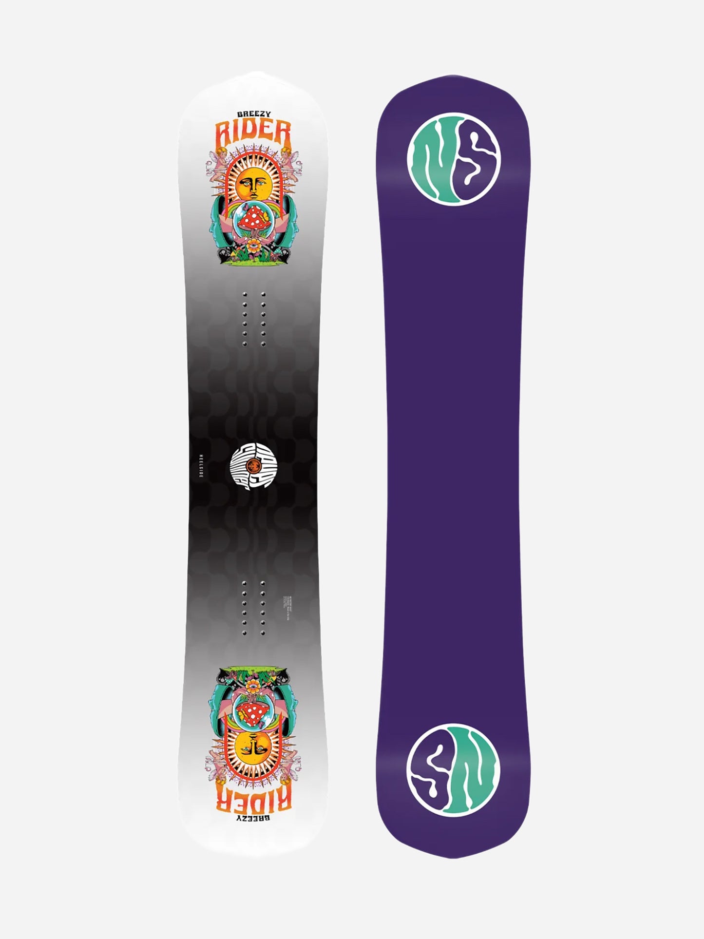 Never Summer Breezy Rider Women's Snowboard 2025 - Saint Bernard