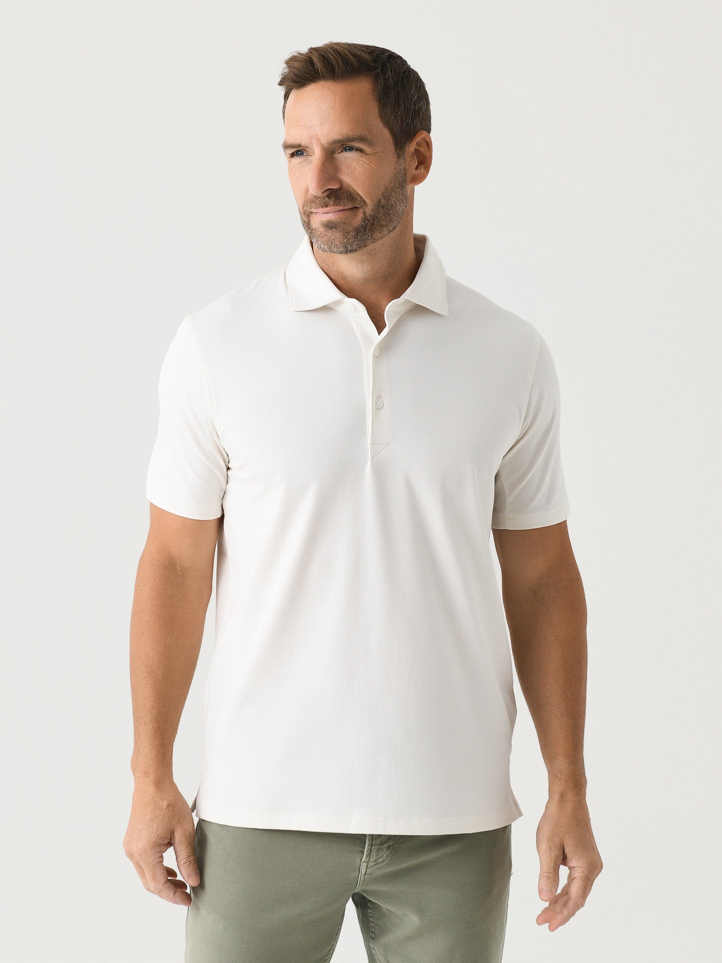 Saint Bernard Men's Hudson Retro Solid Polo - Saint Bernard