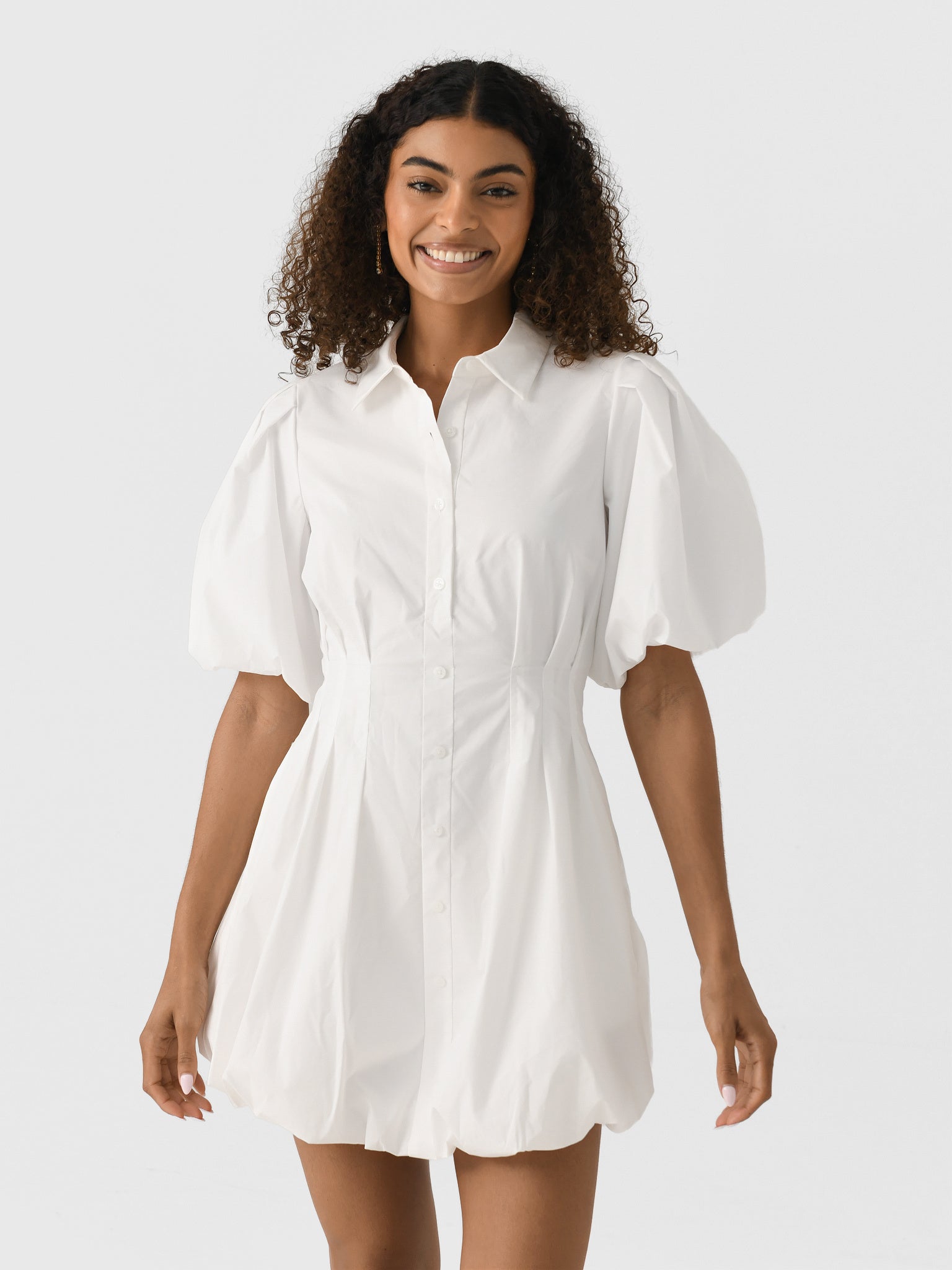 Simkhai Women's Cleo Cotton Mini Dress