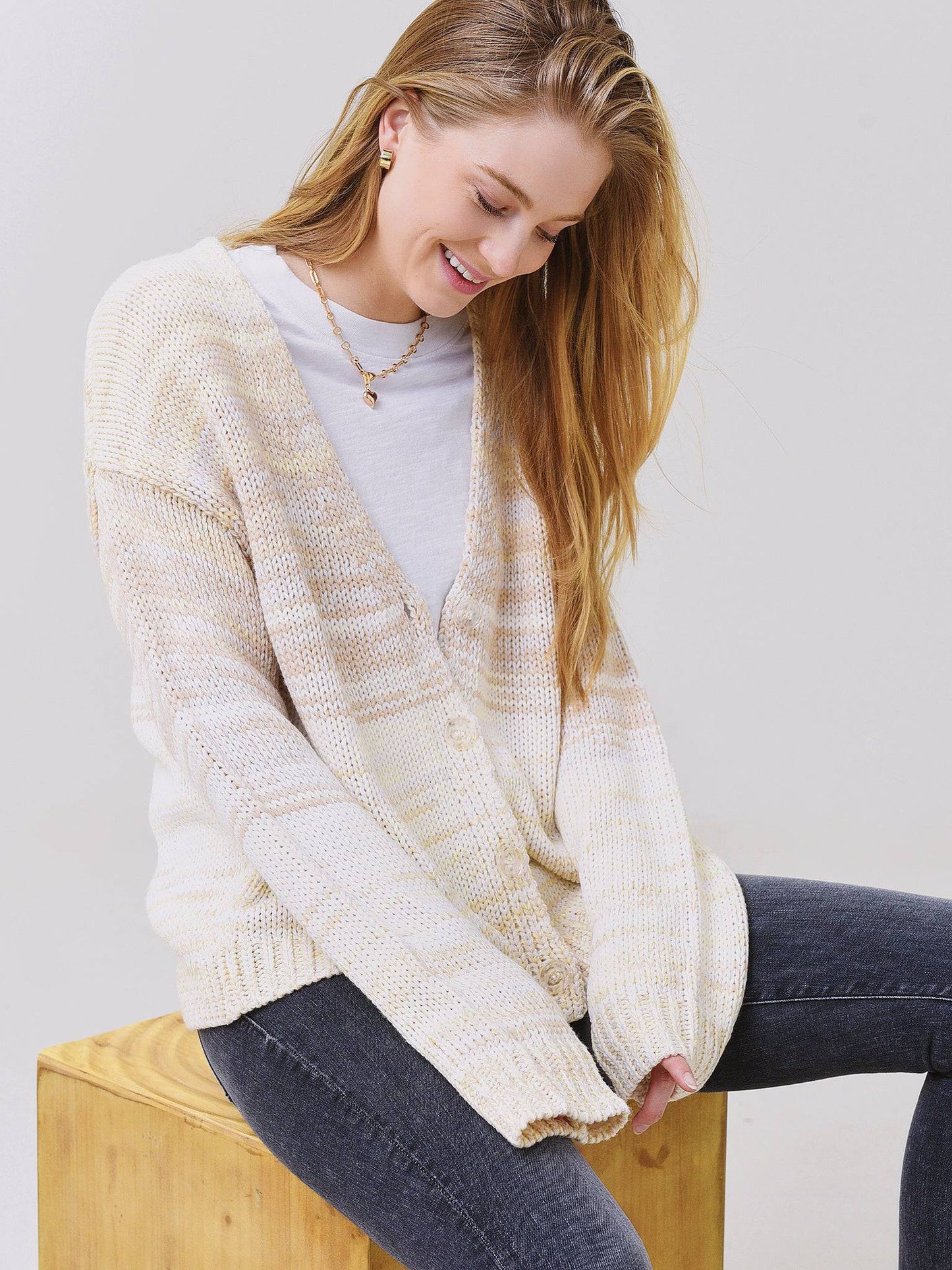 525 Women's Ombre Cardigan - Saint Bernard
