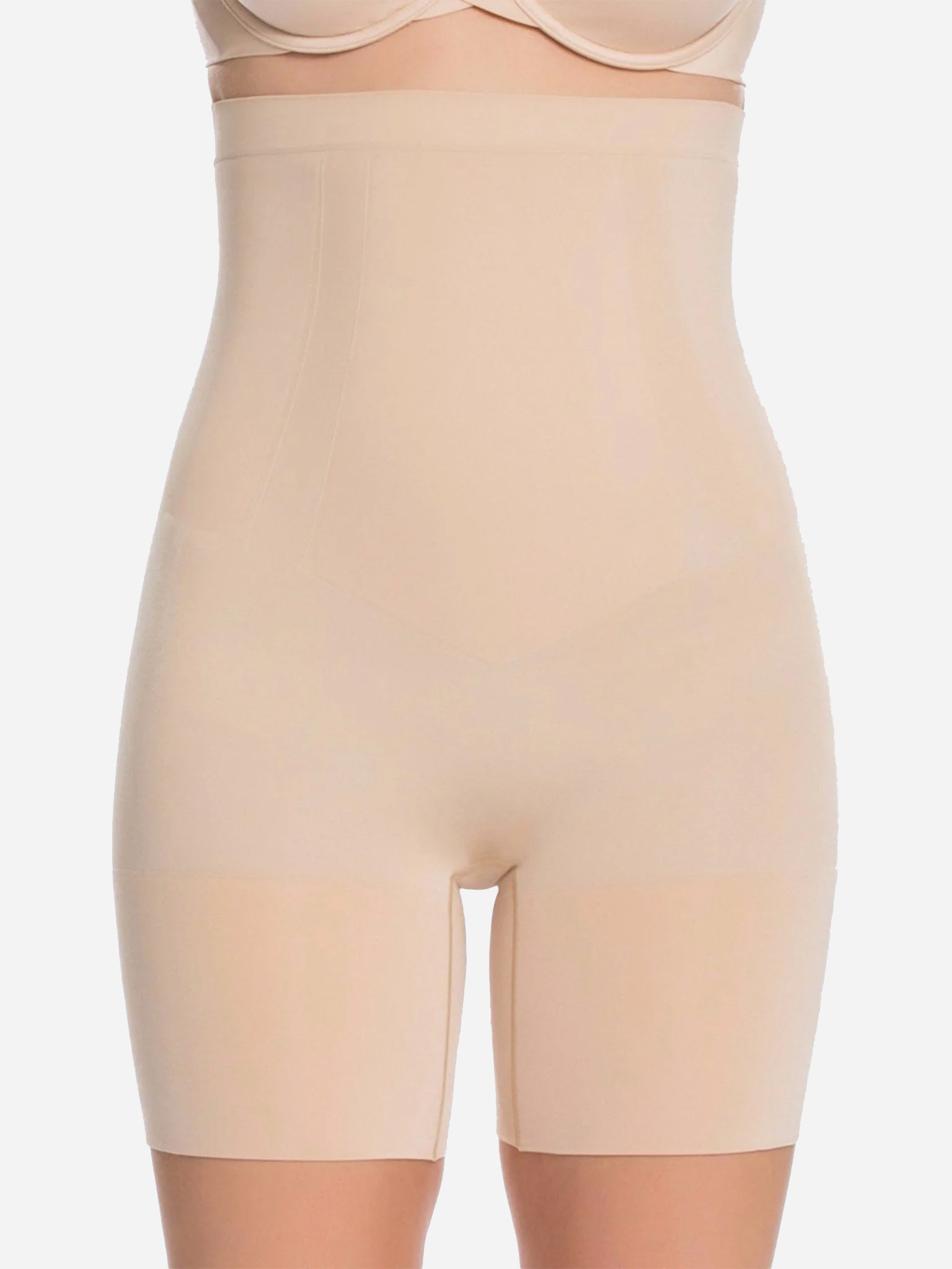 Body Beautiful 1371 Nude Hi Waisted Double Front Panel Panty Girdle –