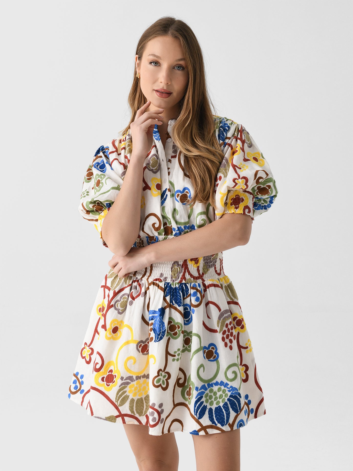 Never A Wallflower Women's Cynthia Dress - Saint Bernard