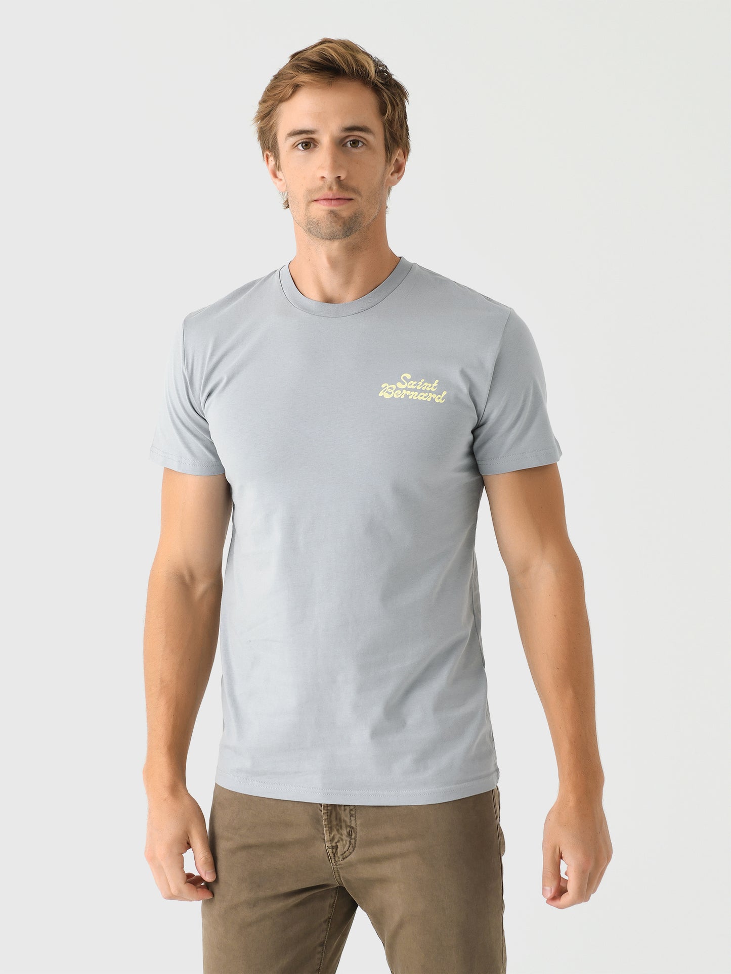 Saint Bernard Men's Wordmark Logo Tee