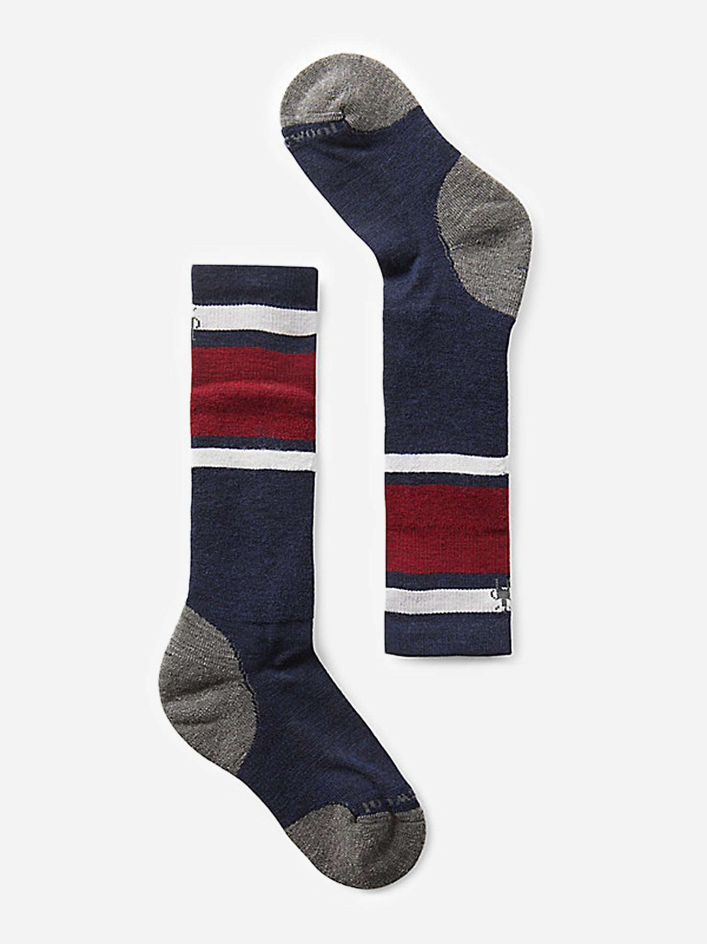 Smartwool Kids' Wintersport Full Cushion Stripe OTC Socks - Saint Bernard